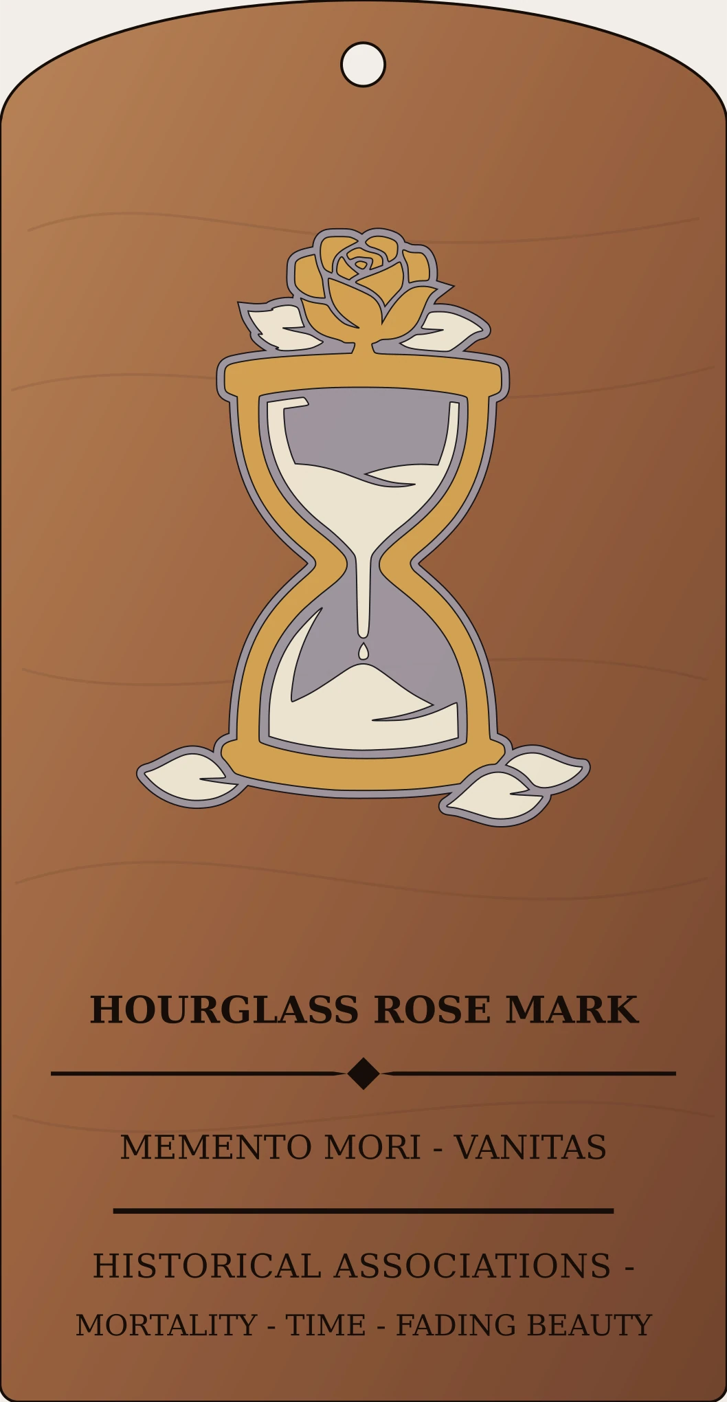 Hourglass Rose Mark Sanctum Hex Archive Plaque preview