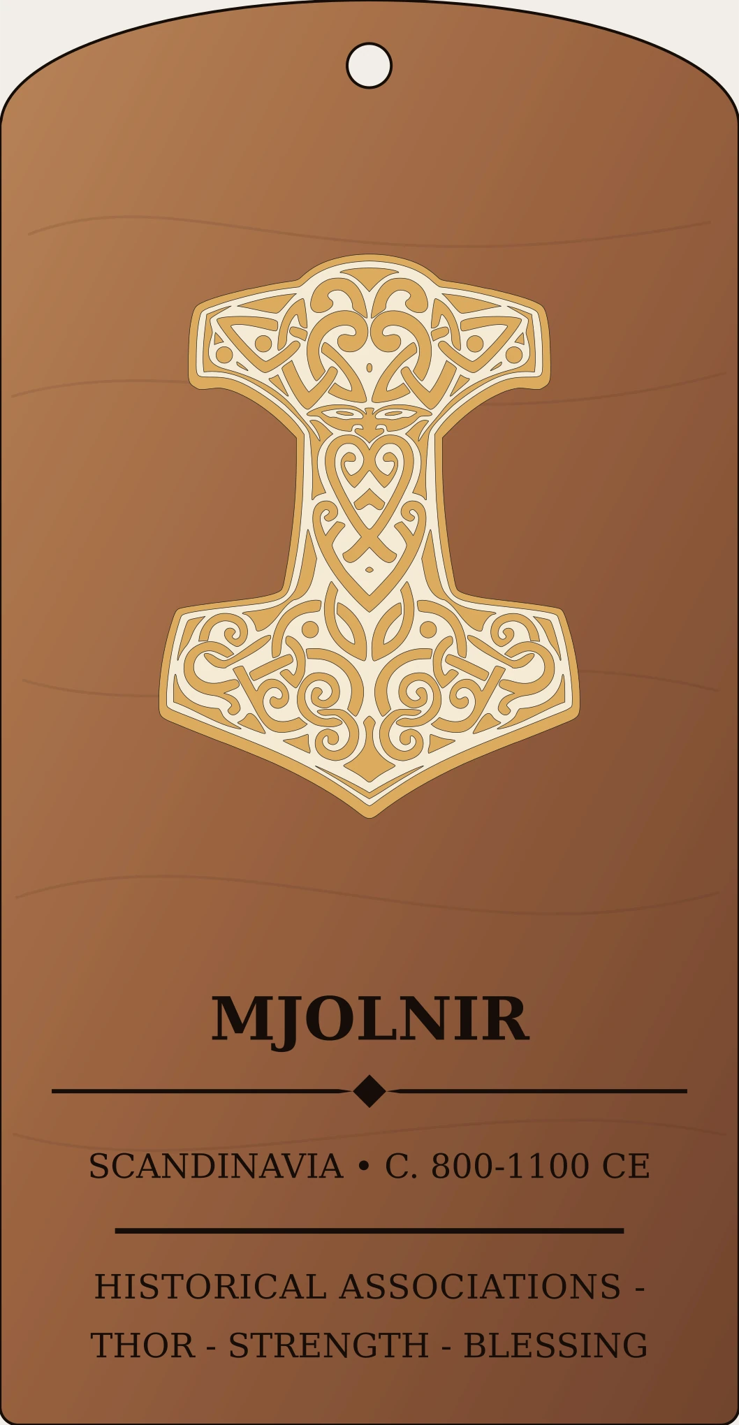 Mjolnir Sanctum Hex Archive Plaque preview