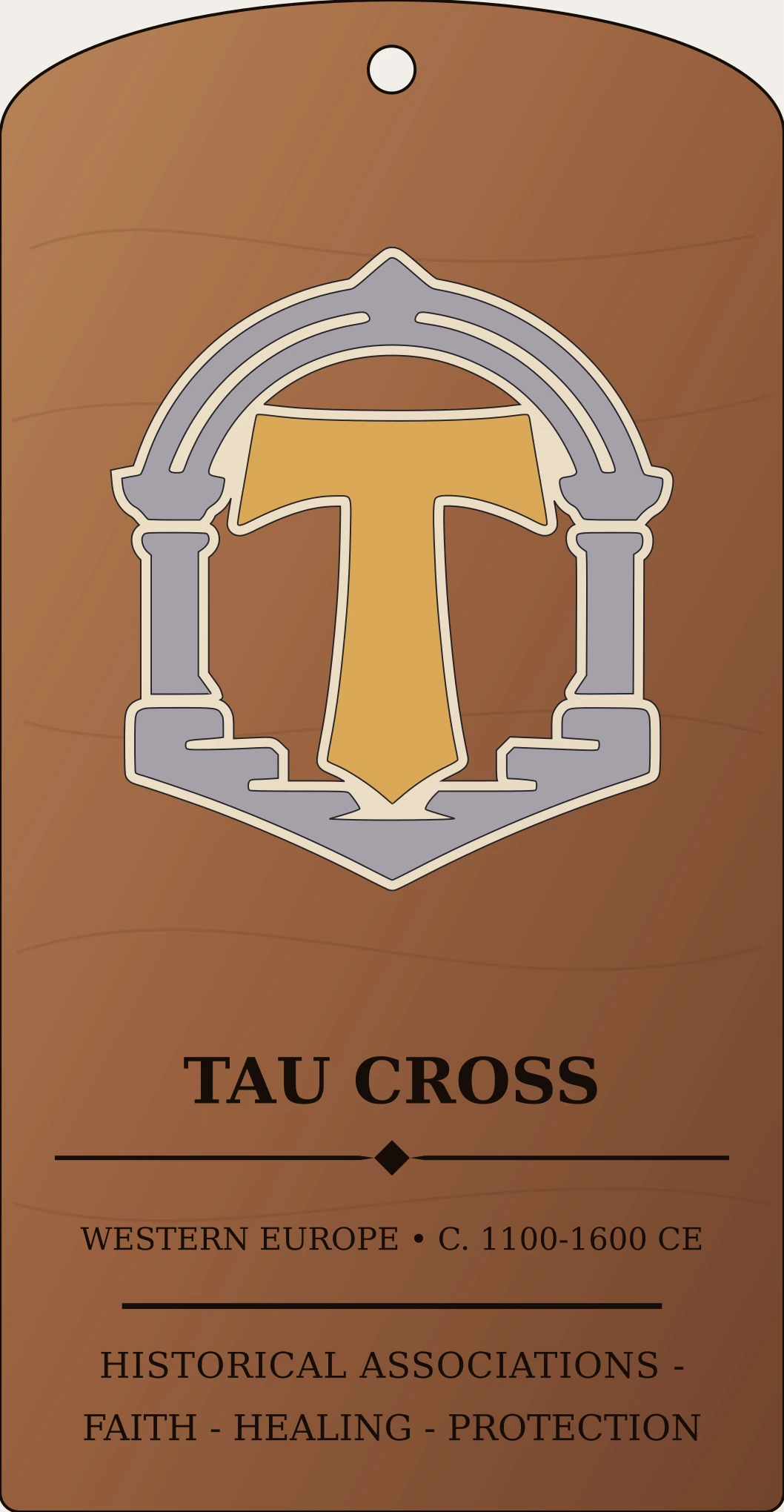 Tau Cross Sanctum Hex Archive Plaque preview