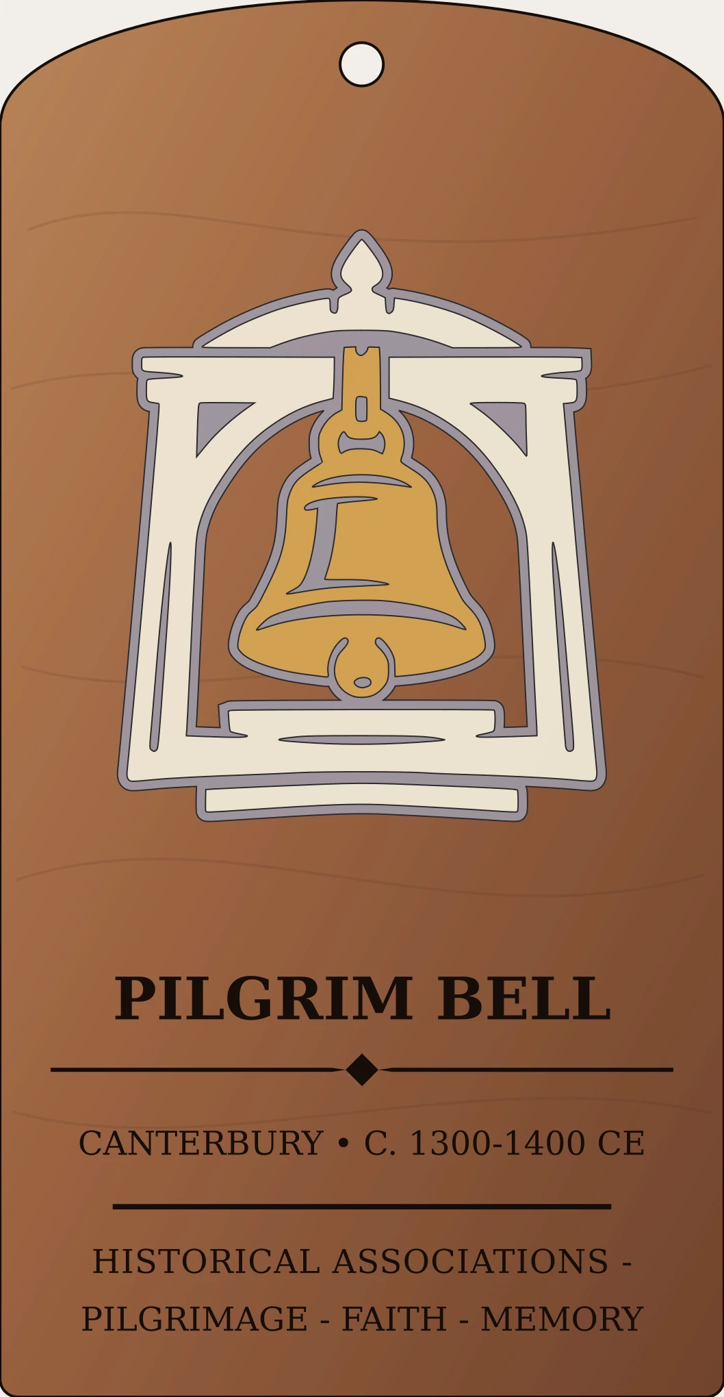 Pilgrim Bell Sanctum Hex Archive Plaque preview