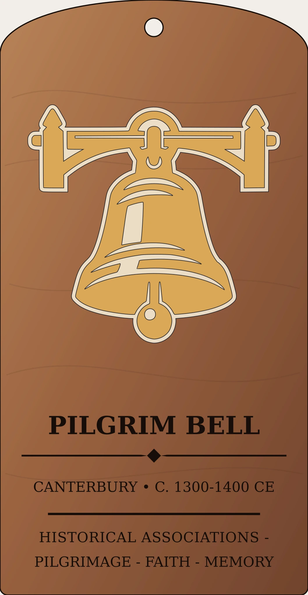 Pilgrim Bell Sanctum Hex Archive Plaque preview