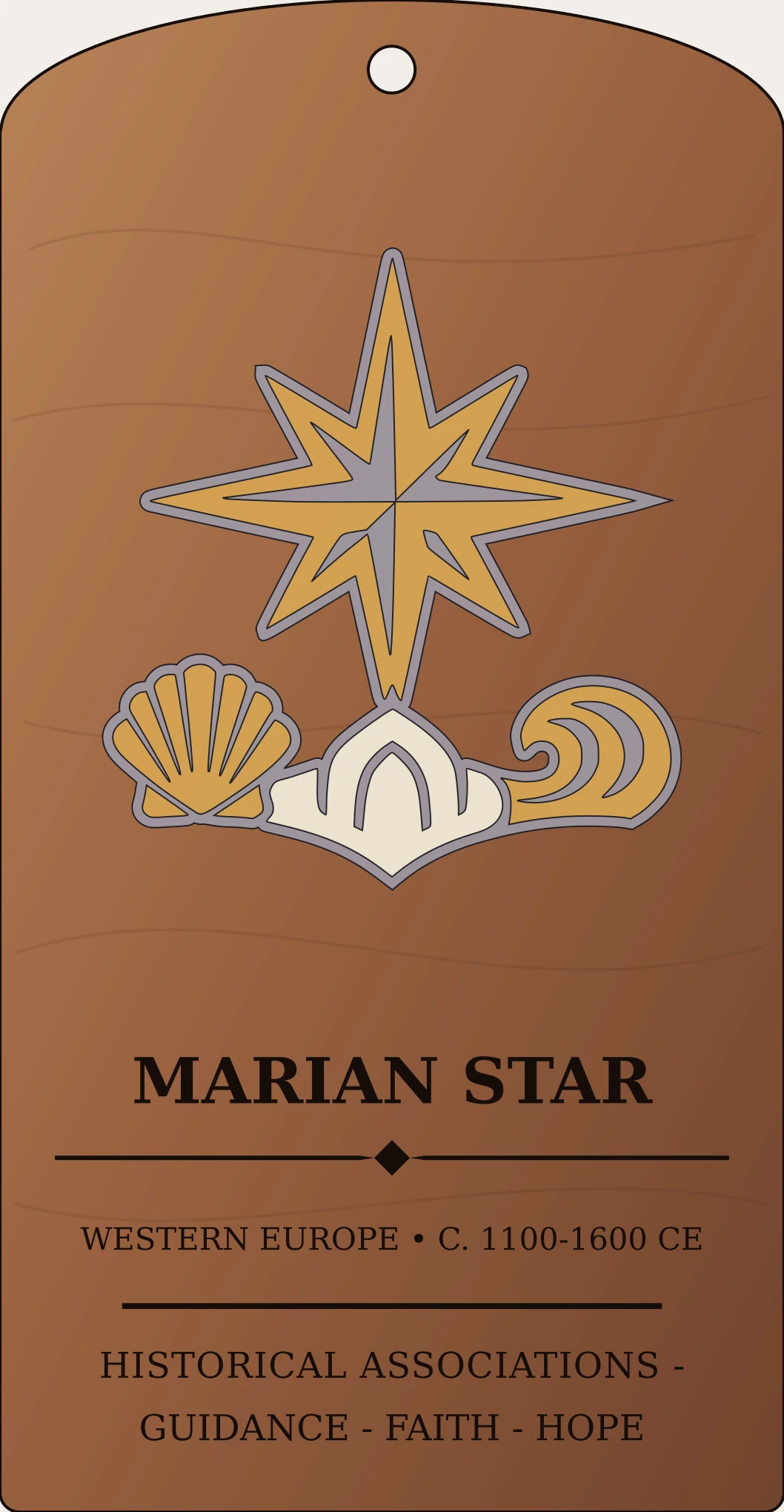 Marian Star Sanctum Hex Archive Plaque preview