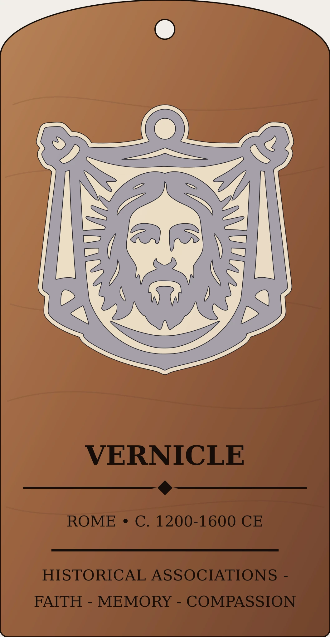 Vernicle Badge Sanctum Hex Archive Plaque preview