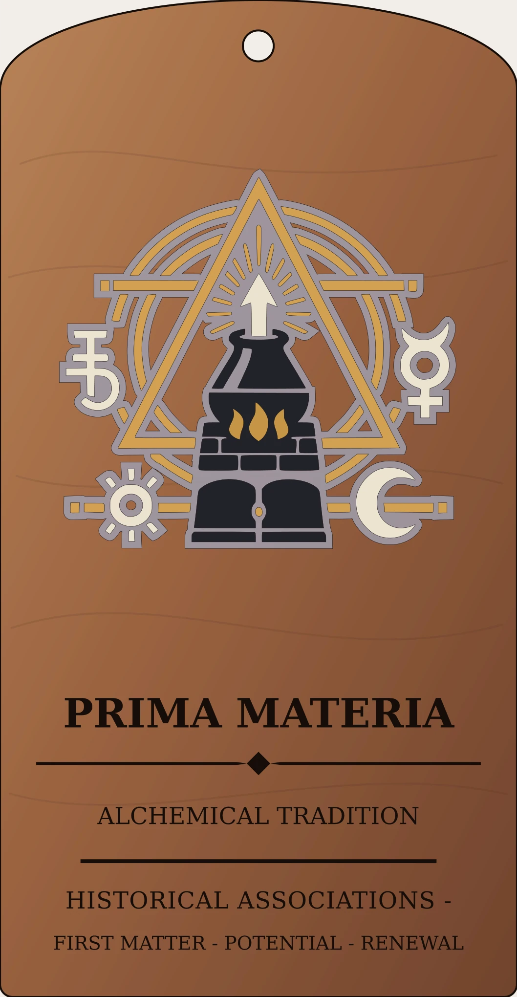Prima Materia Sigil Sanctum Hex Archive Plaque preview