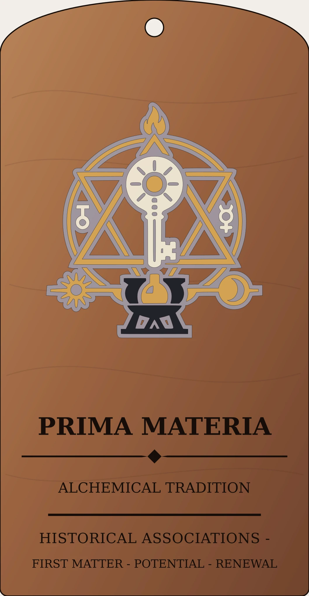 Prima Materia Sigil Sanctum Hex Archive Plaque preview