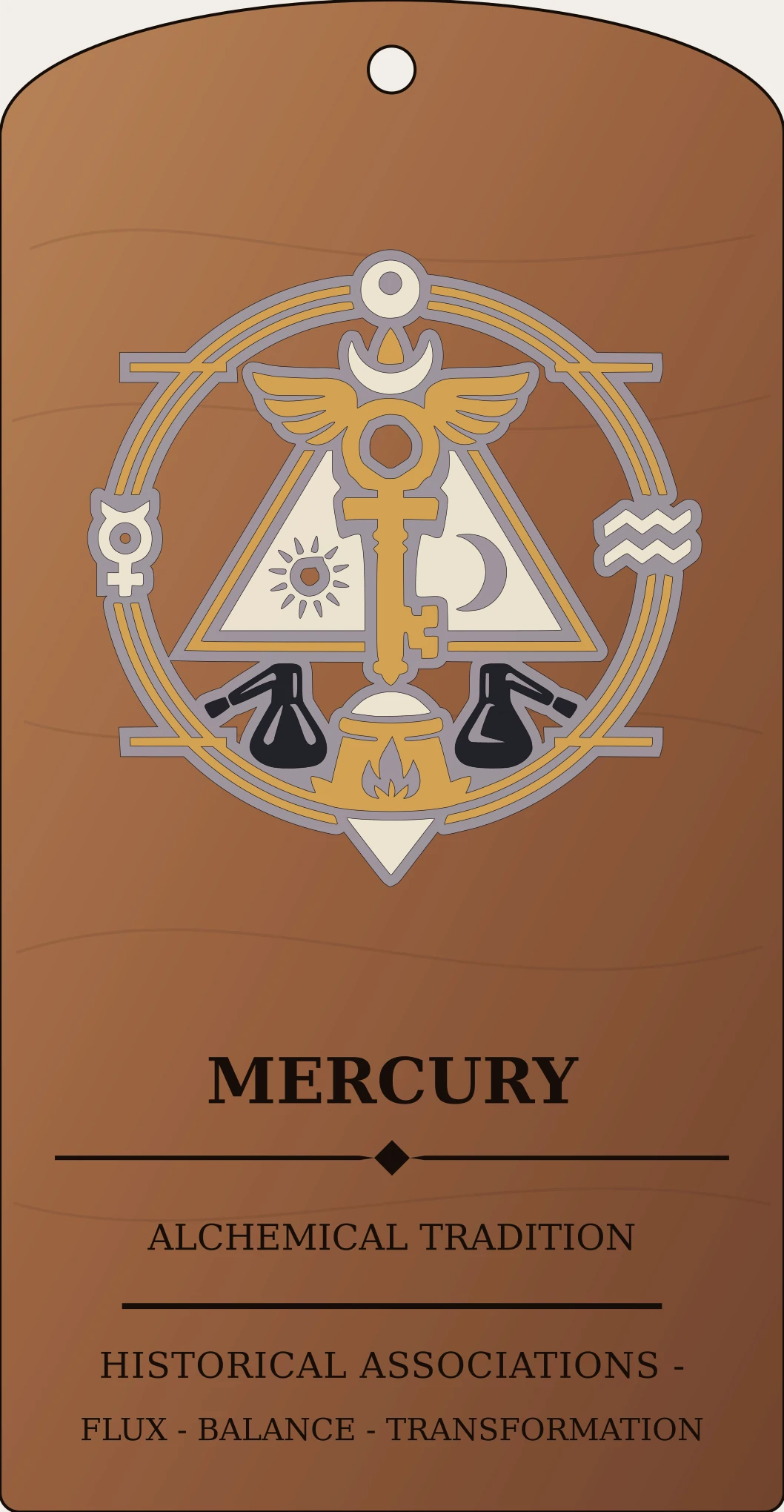 Mercury Seal Sanctum Hex Archive Plaque preview
