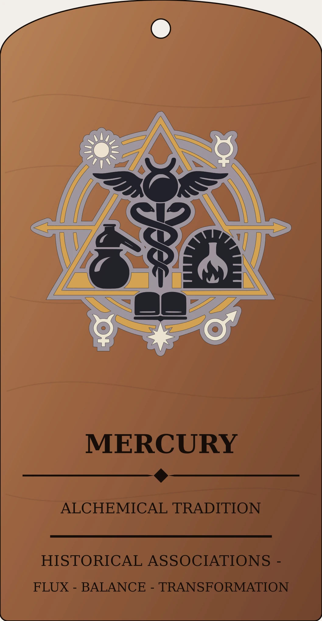 Mercury Seal Sanctum Hex Archive Plaque preview