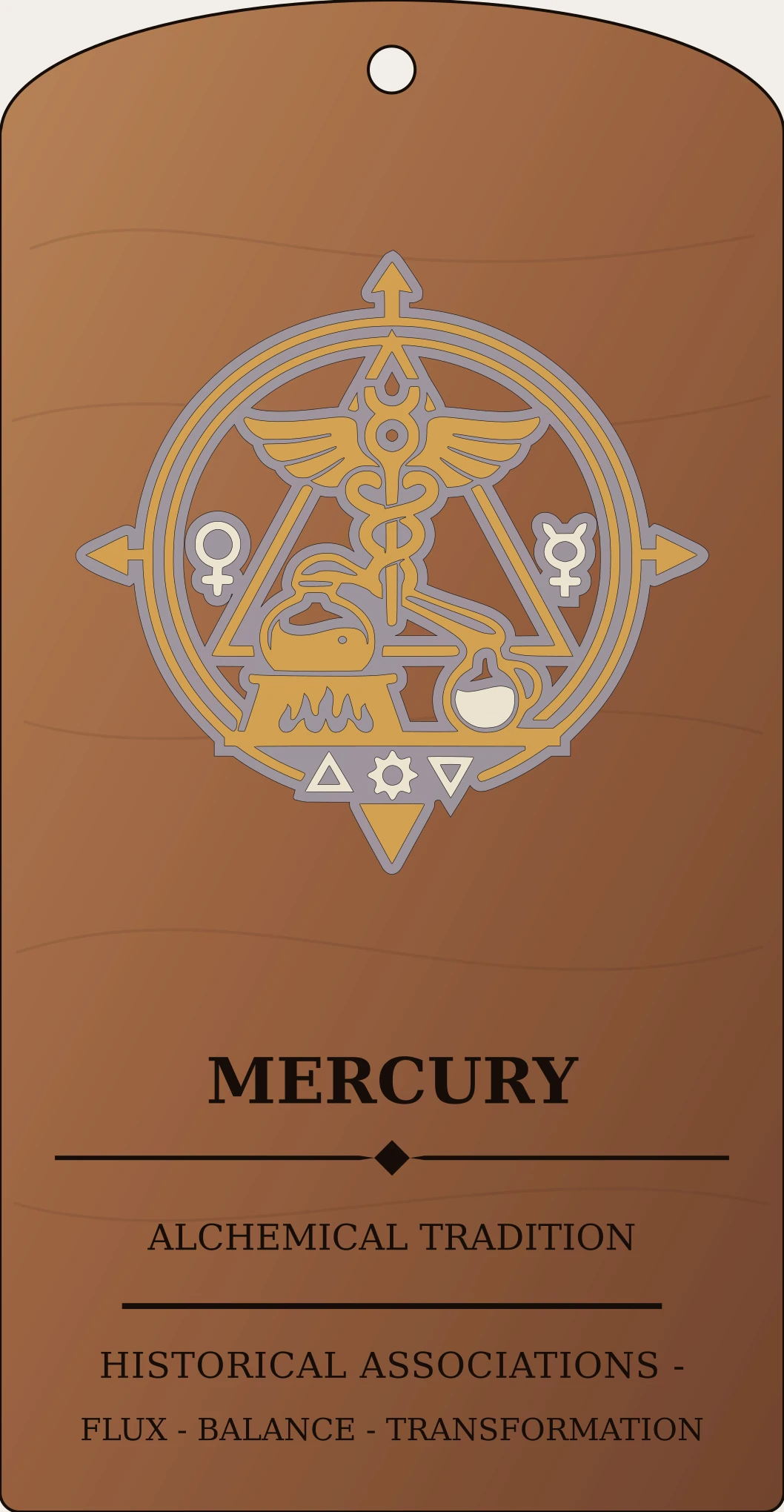 Mercury Seal Sanctum Hex Archive Plaque preview