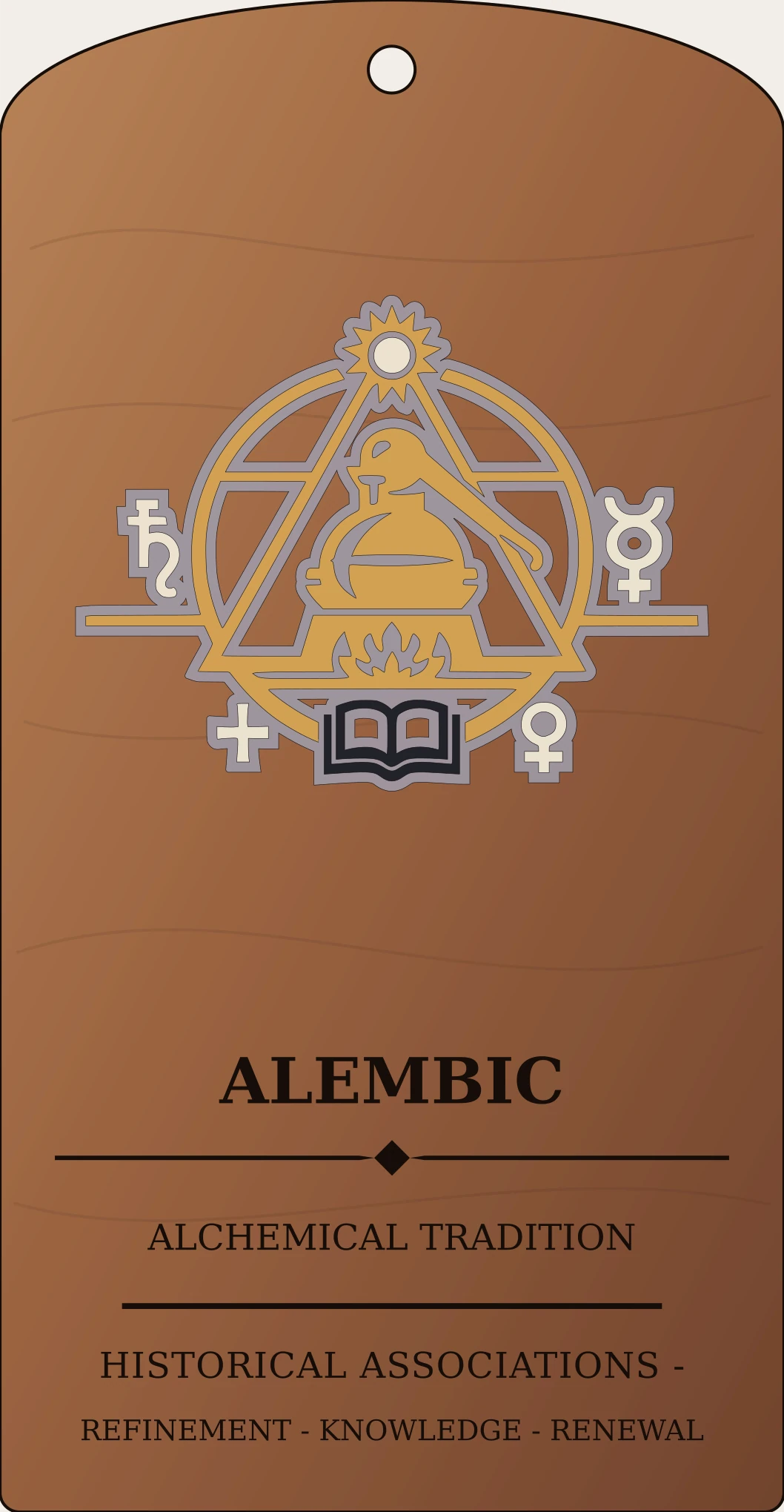 Alembic Mark Sanctum Hex Archive Plaque preview