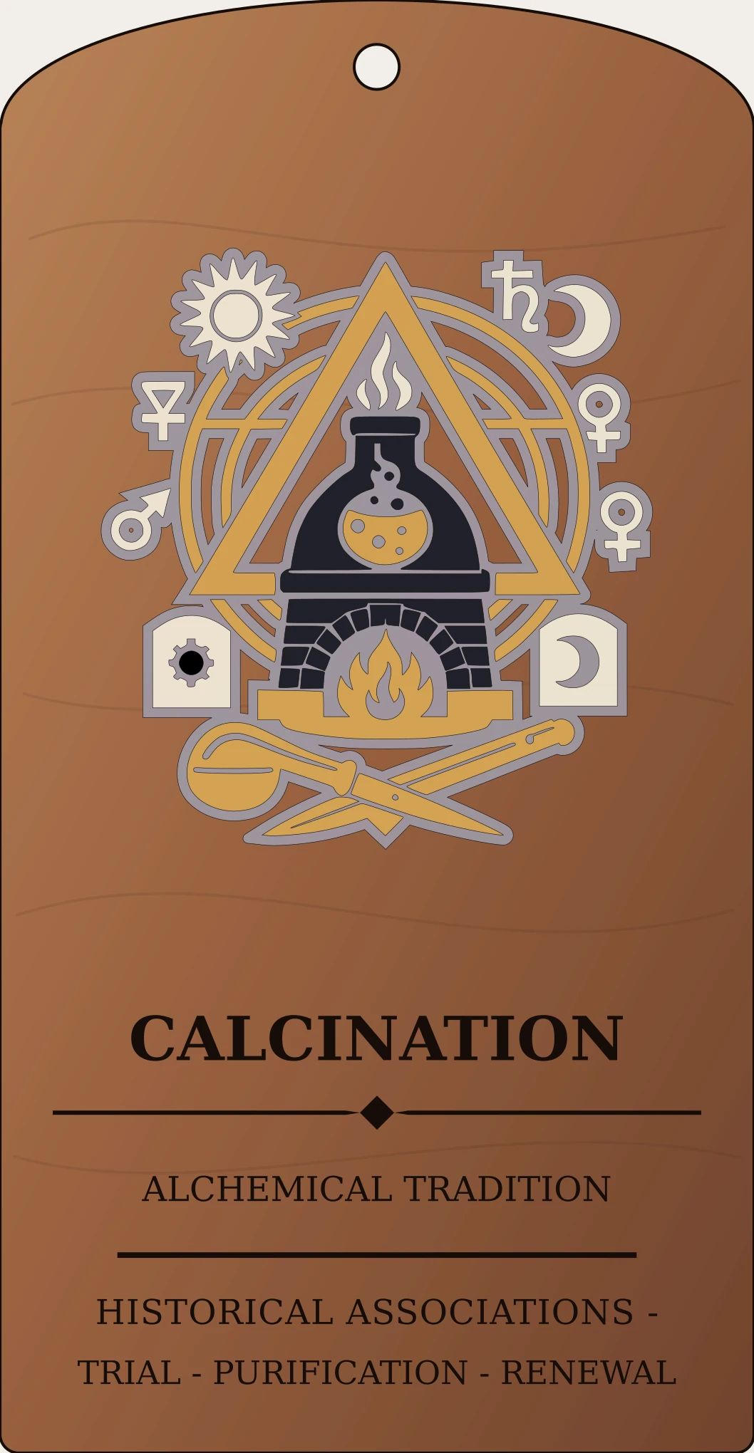 Calcination Wheel Sanctum Hex Archive Plaque preview