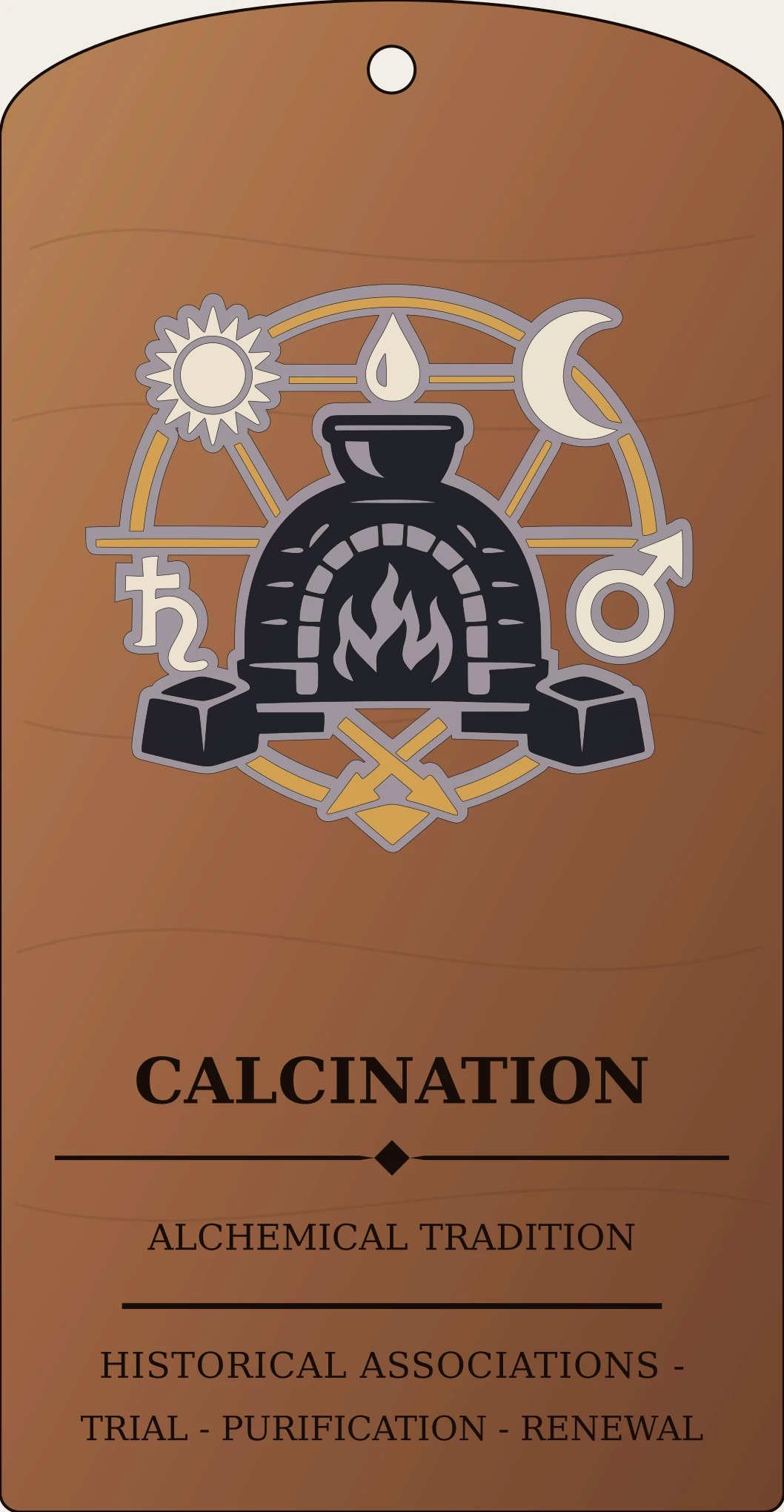 Calcination Wheel Sanctum Hex Archive Plaque preview