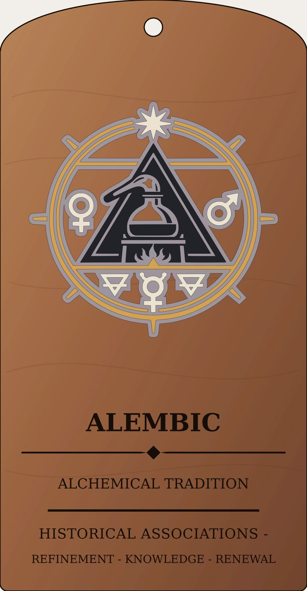 Alembic Mark Sanctum Hex Archive Plaque preview