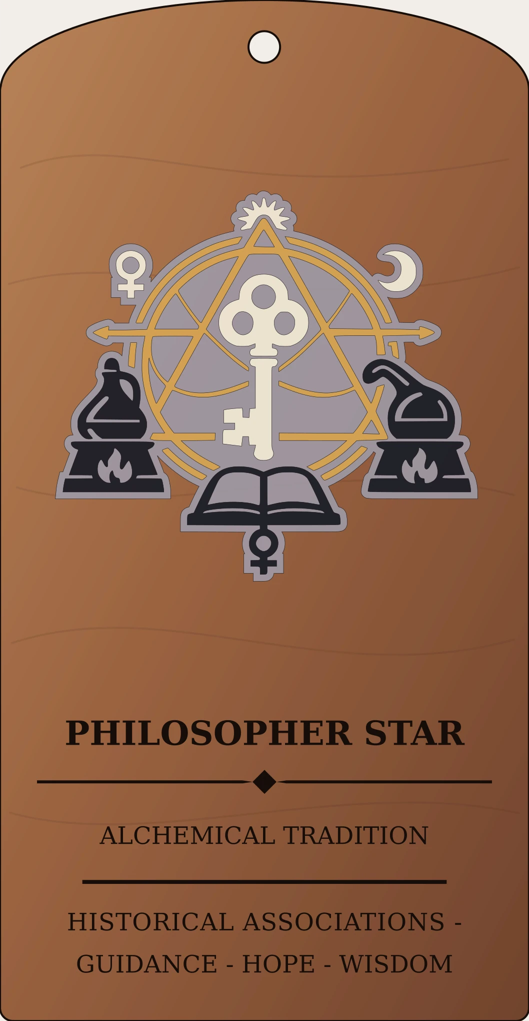 Philosopher Star Sanctum Hex Archive Plaque preview