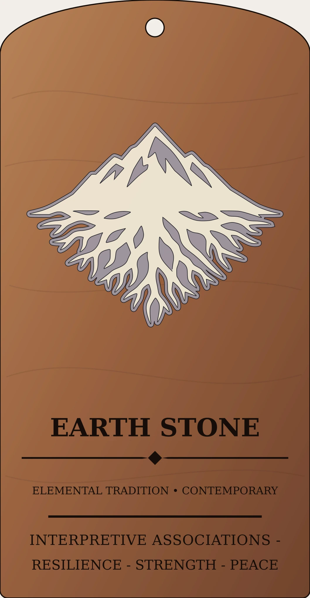 Earth Stone Emblem Sanctum Hex Archive Plaque preview