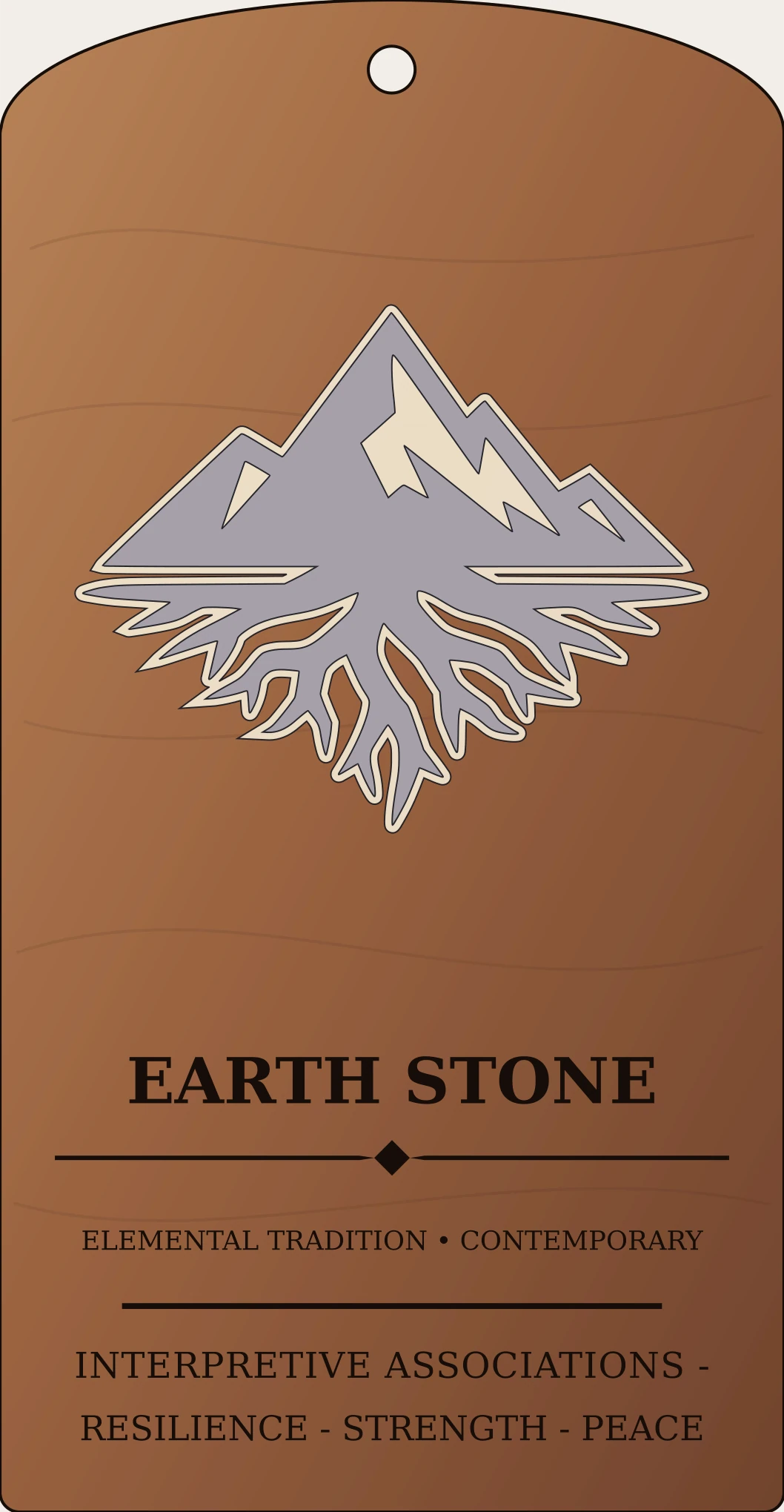 Earth Stone Emblem Sanctum Hex Archive Plaque preview