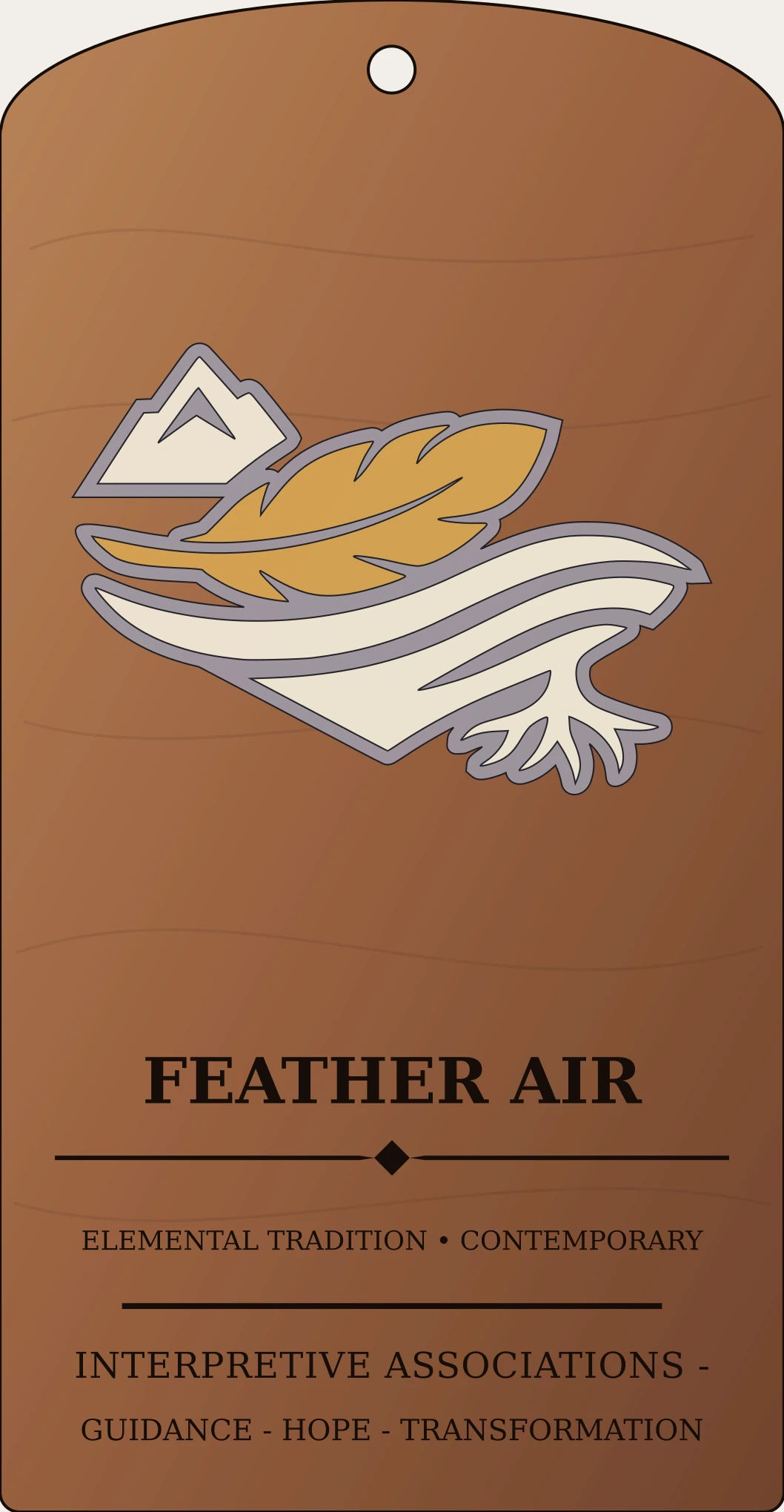 Feather Air Seal Sanctum Hex Archive Plaque preview