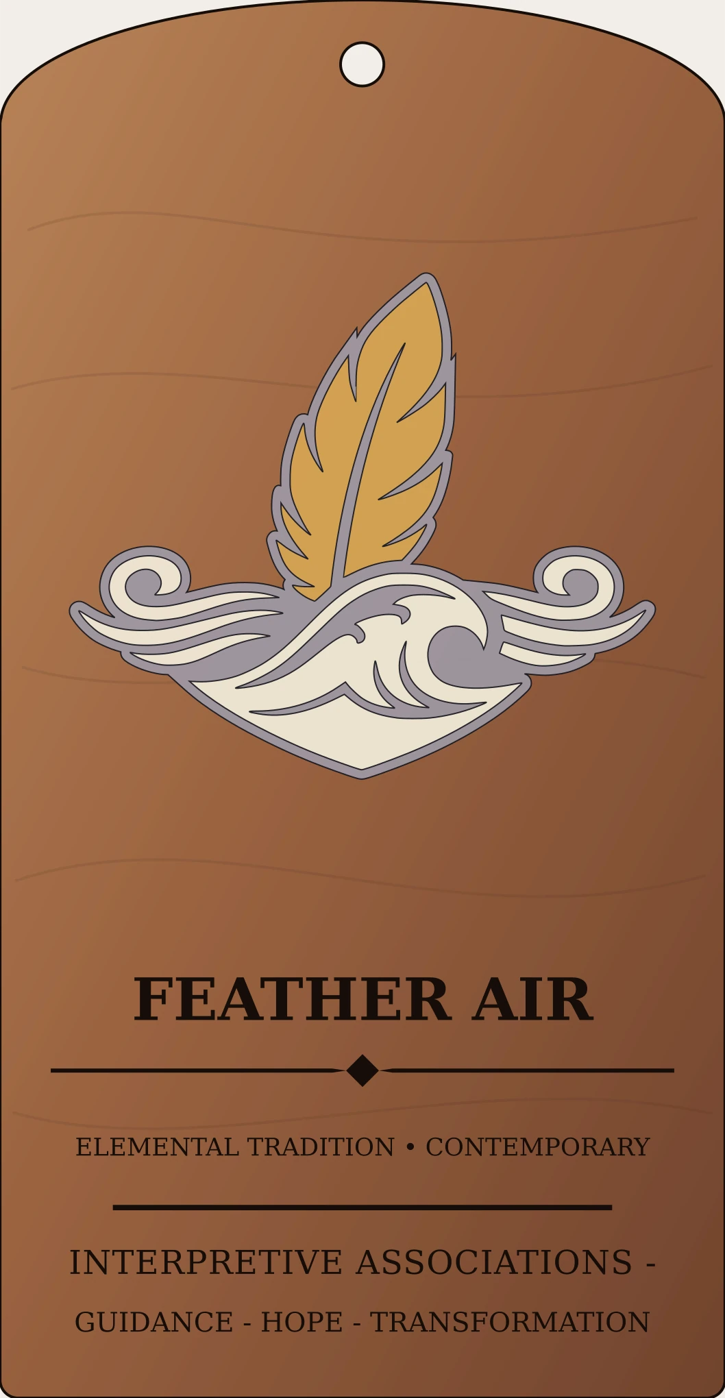 Feather Air Seal Sanctum Hex Archive Plaque preview