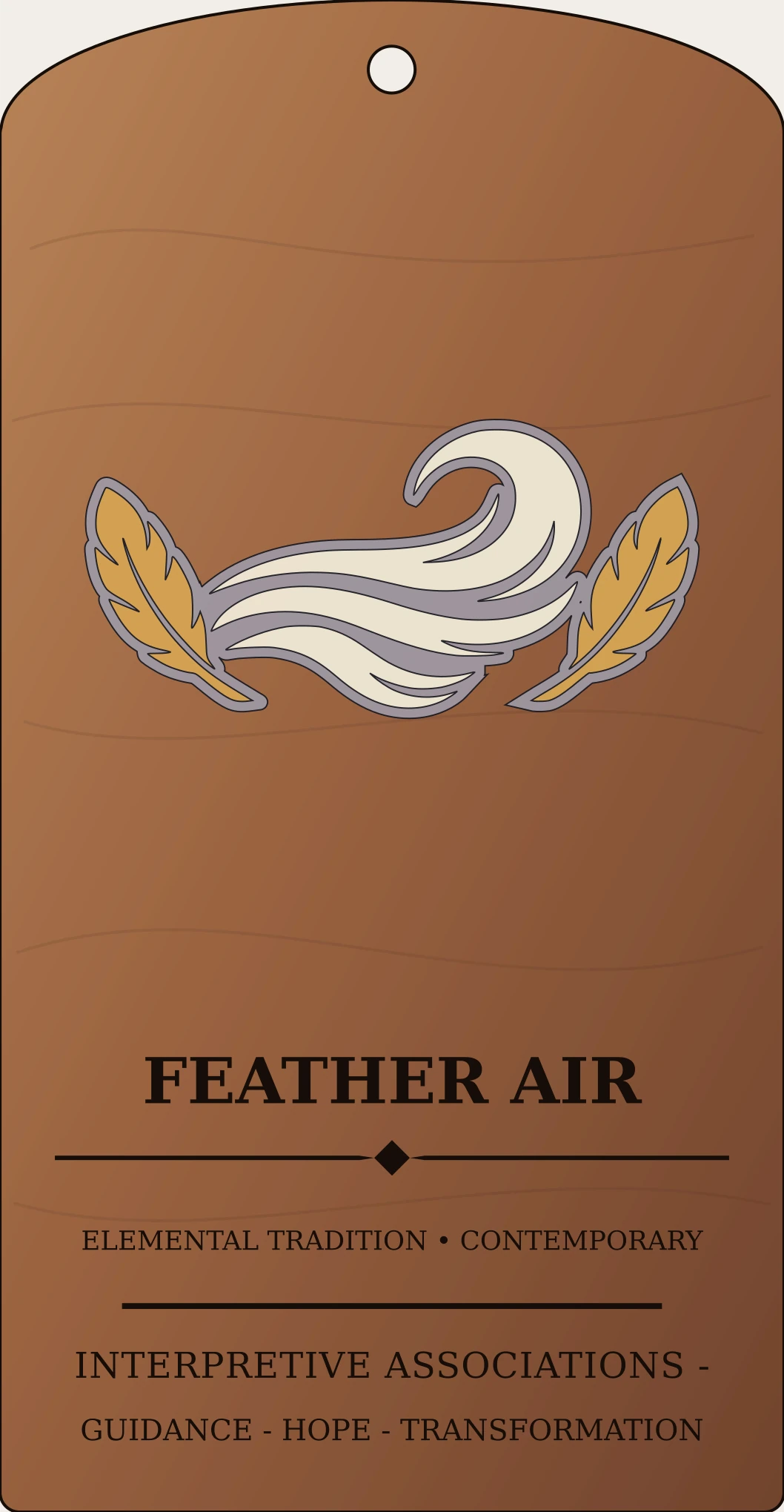 Feather Air Seal Sanctum Hex Archive Plaque preview