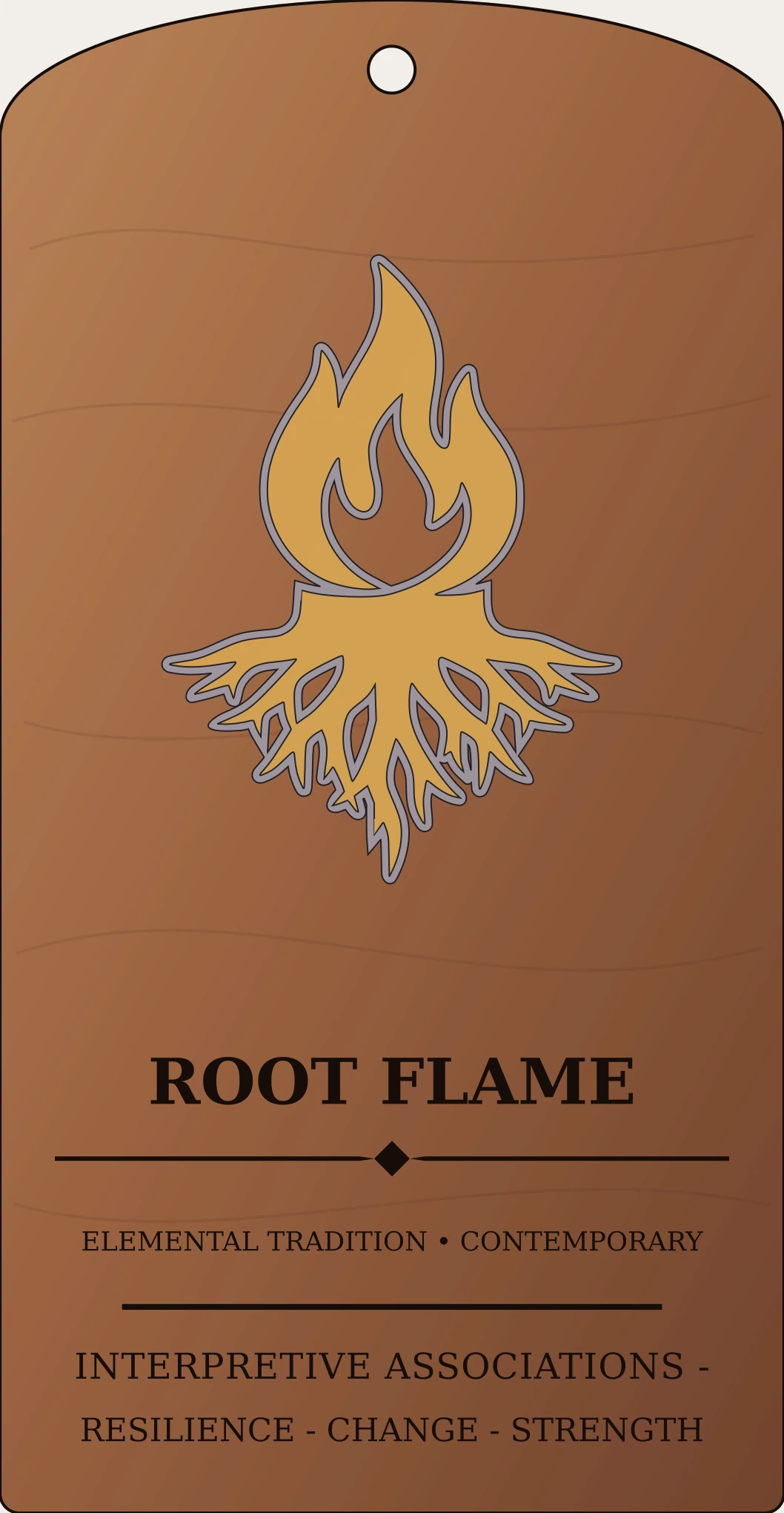 Root Flame Mark Sanctum Hex Archive Plaque preview