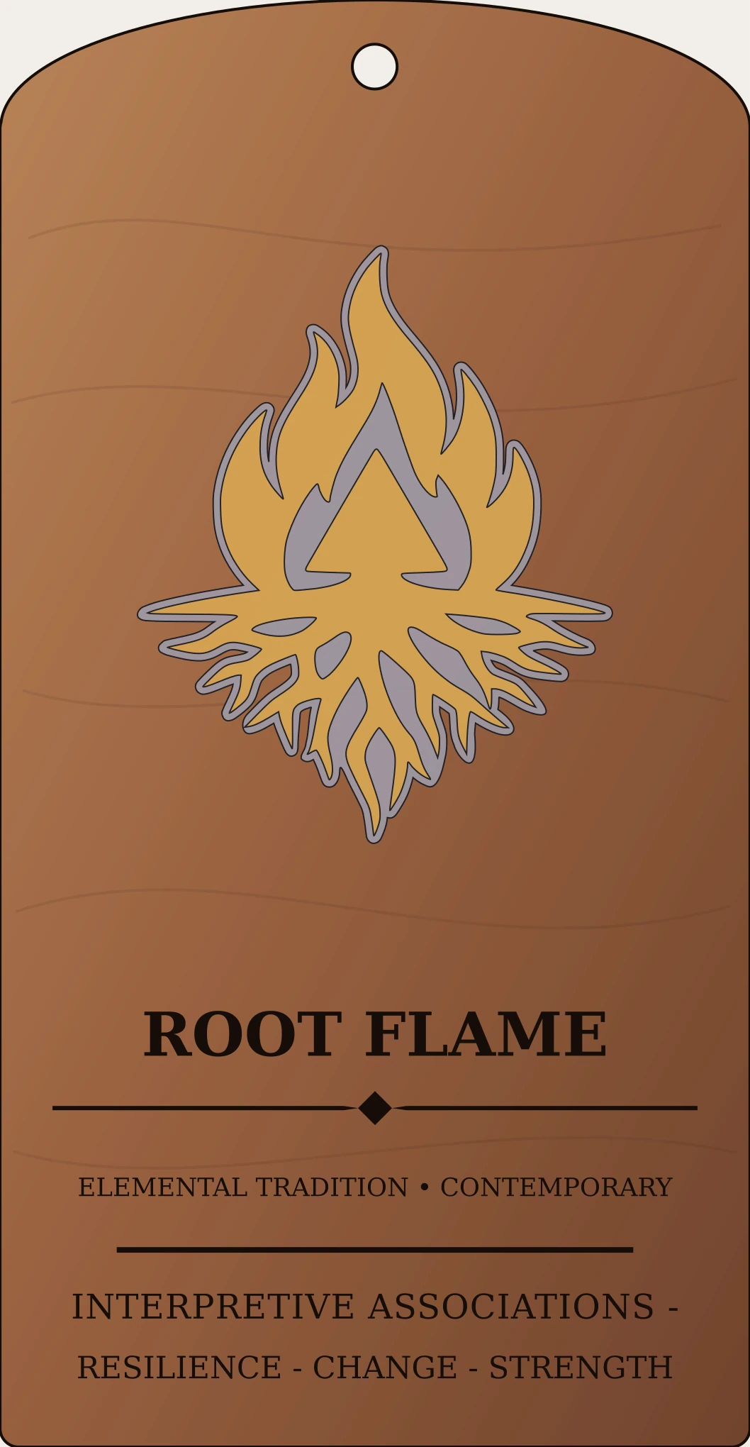 Root Flame Mark Sanctum Hex Archive Plaque preview