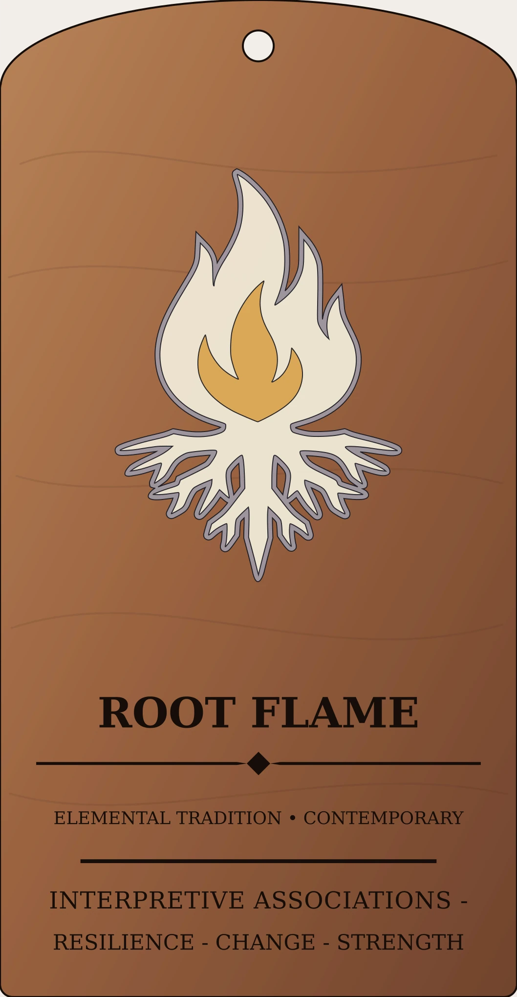 Root Flame Mark Sanctum Hex Archive Plaque preview