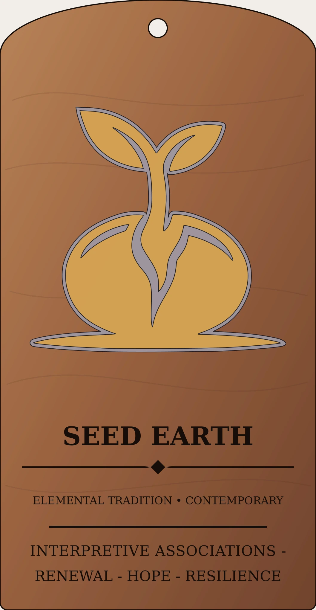 Seed Earth Mark Sanctum Hex Archive Plaque preview