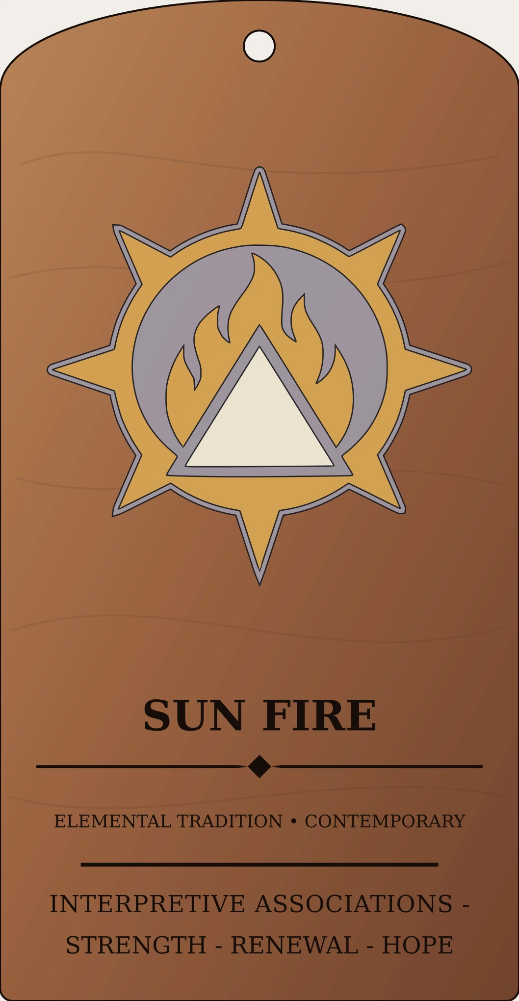 Sun Fire Emblem Sanctum Hex Archive Plaque preview