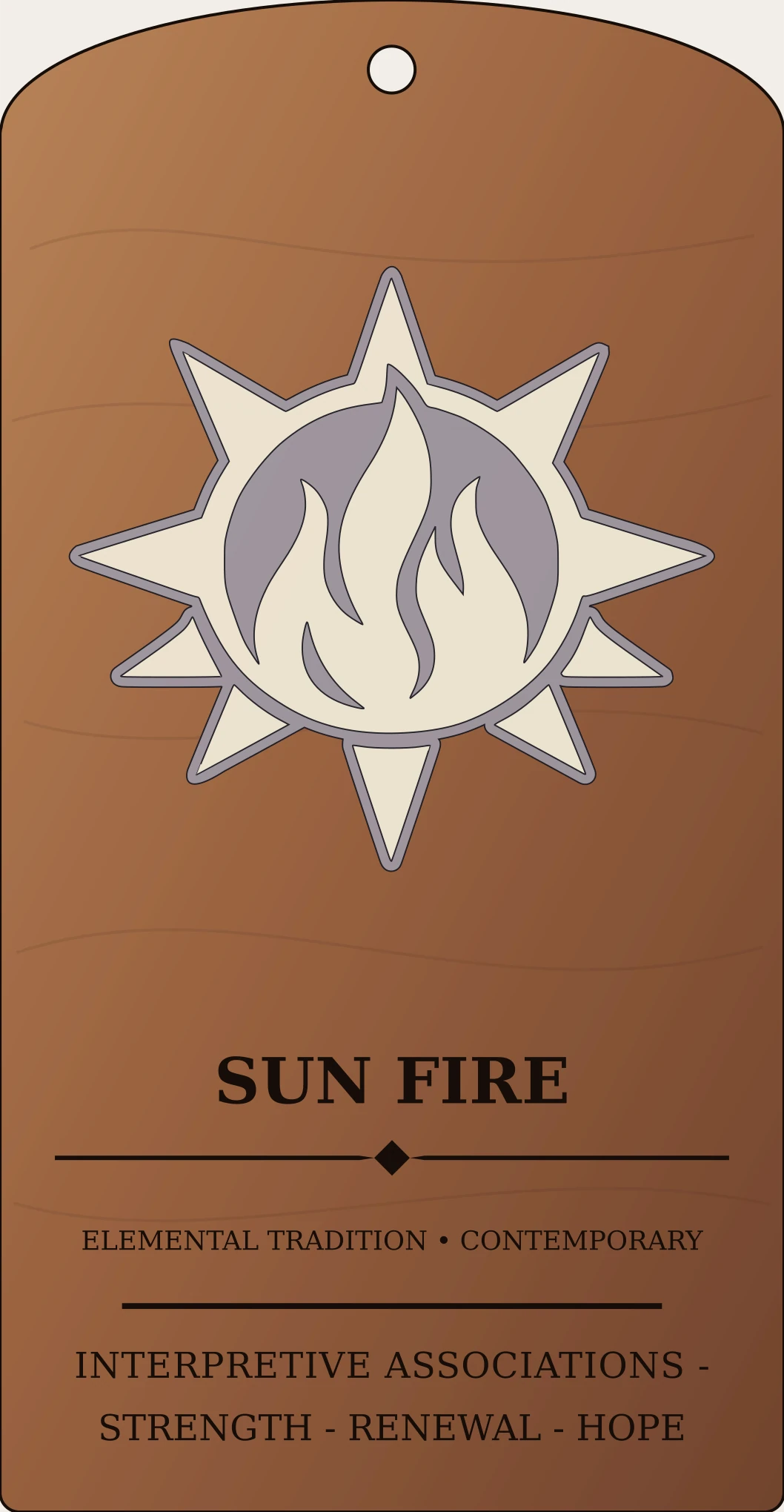 Sun Fire Emblem Sanctum Hex Archive Plaque preview
