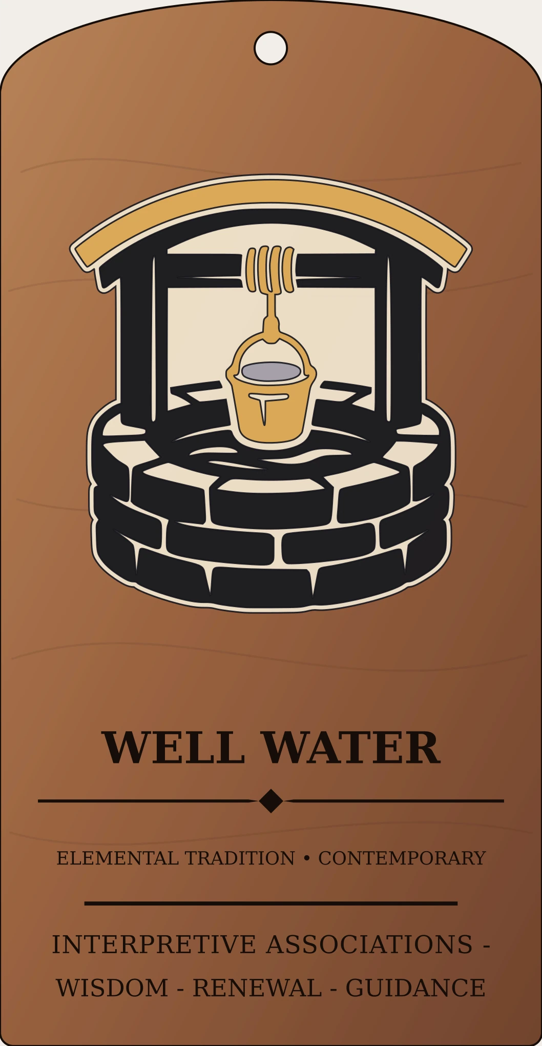Well Water Seal Sanctum Hex Archive Plaque preview