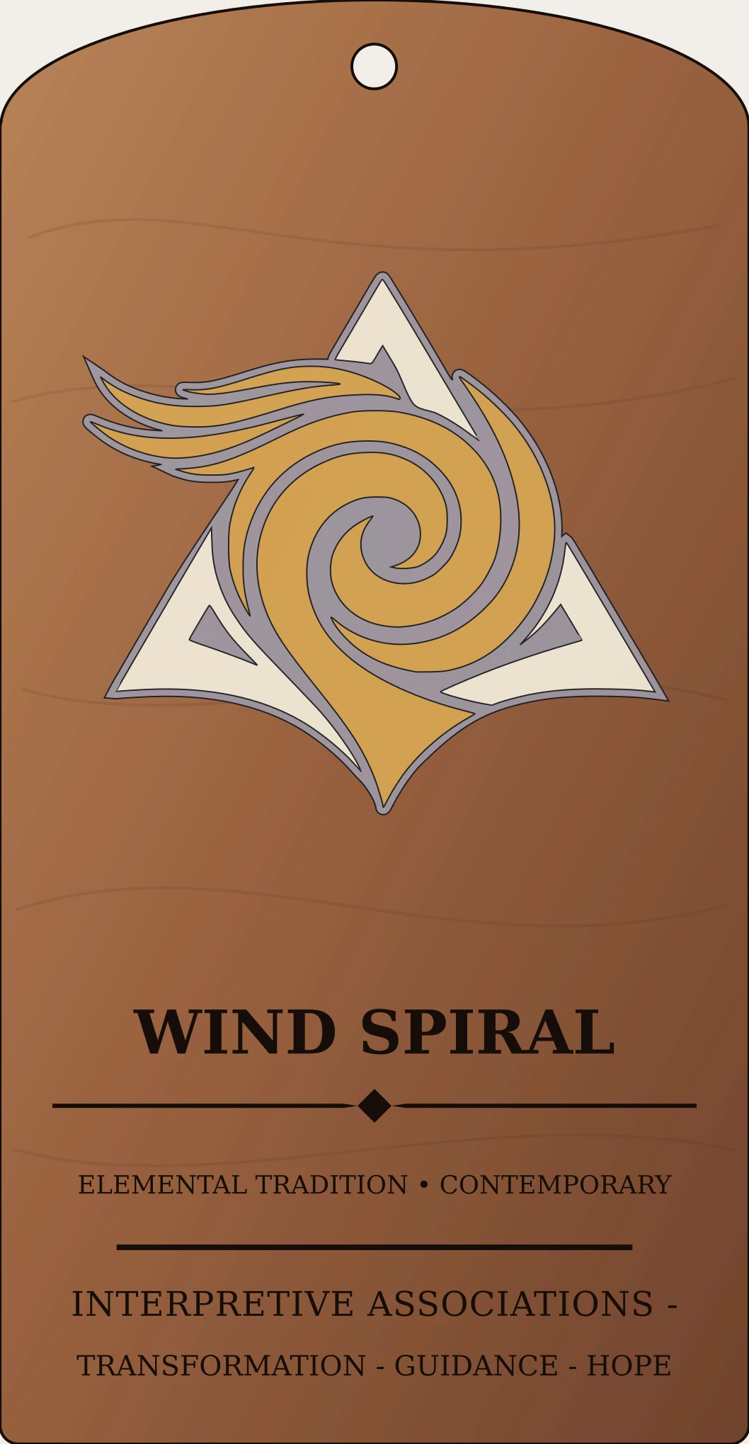 Wind Spiral Mark Sanctum Hex Archive Plaque preview