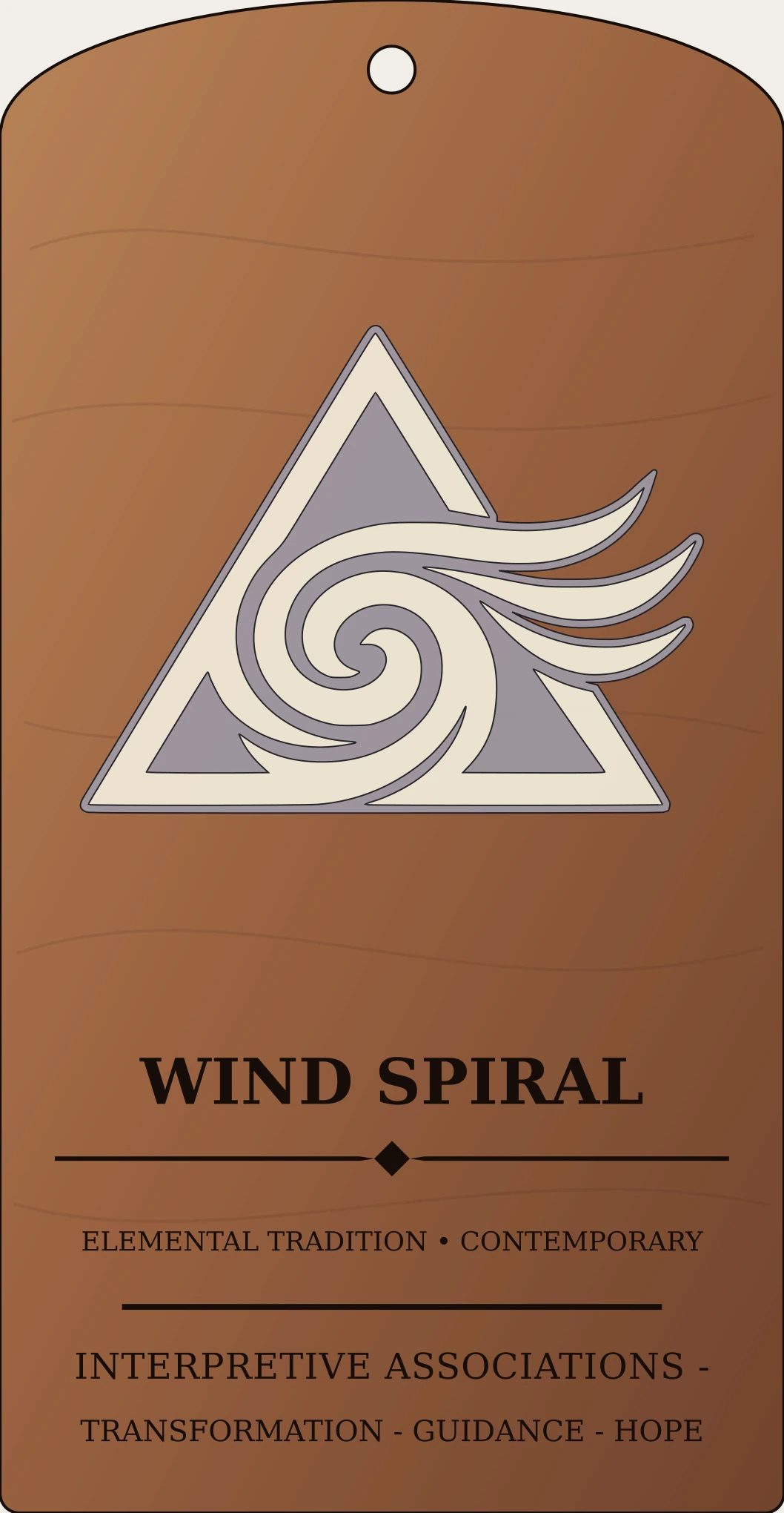 Wind Spiral Mark Sanctum Hex Archive Plaque preview