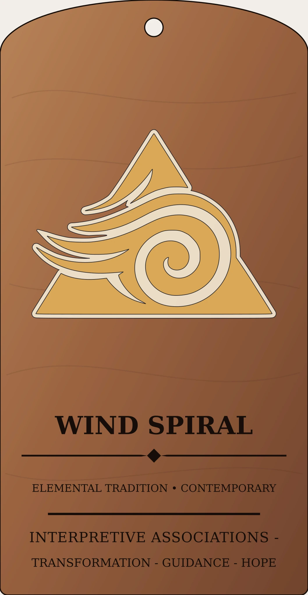 Wind Spiral Mark Sanctum Hex Archive Plaque preview