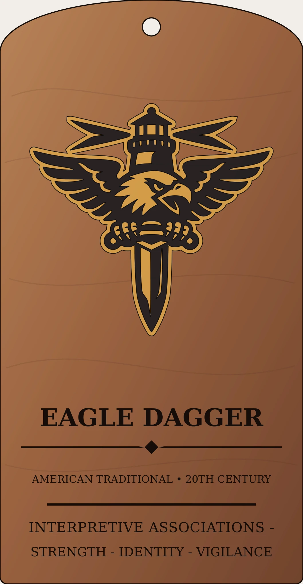 Eagle Dagger Device Sanctum Hex Archive Plaque preview