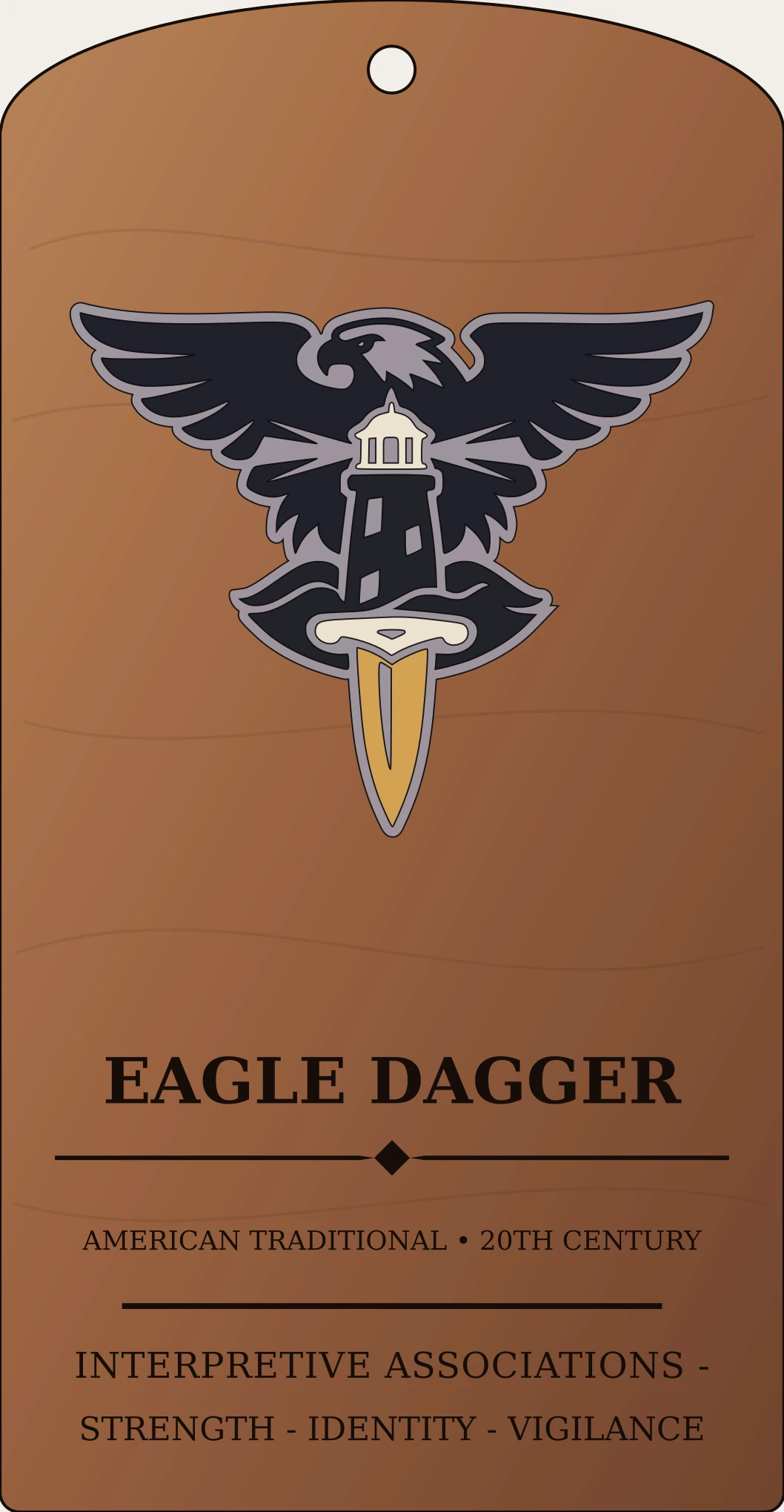 Eagle Dagger Device Sanctum Hex Archive Plaque preview
