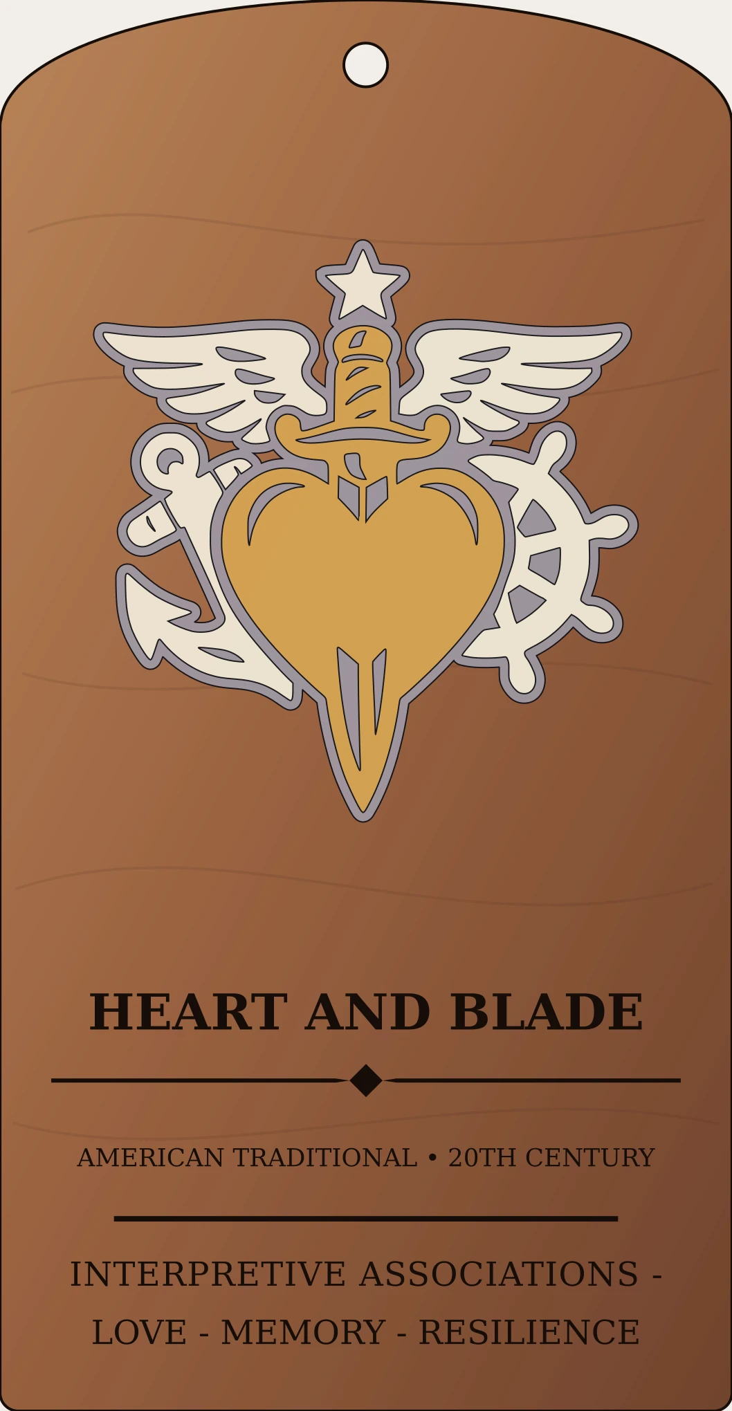 Heart and Blade Sanctum Hex Archive Plaque preview