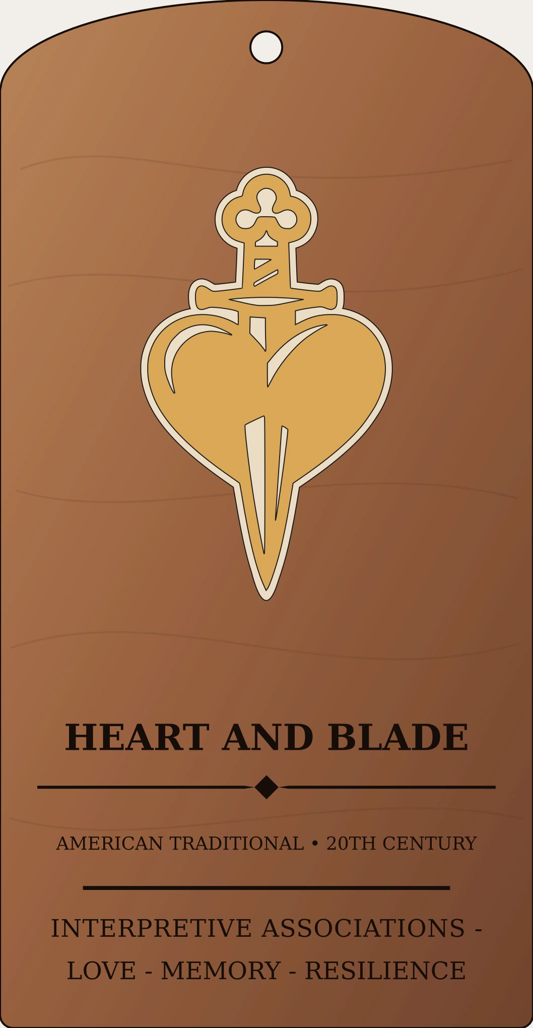 Heart and Blade Sanctum Hex Archive Plaque preview