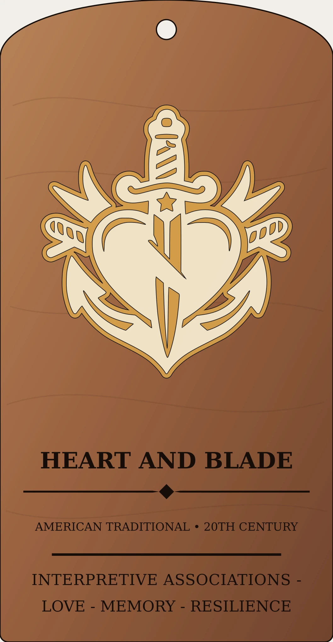 Heart and Blade Sanctum Hex Archive Plaque preview