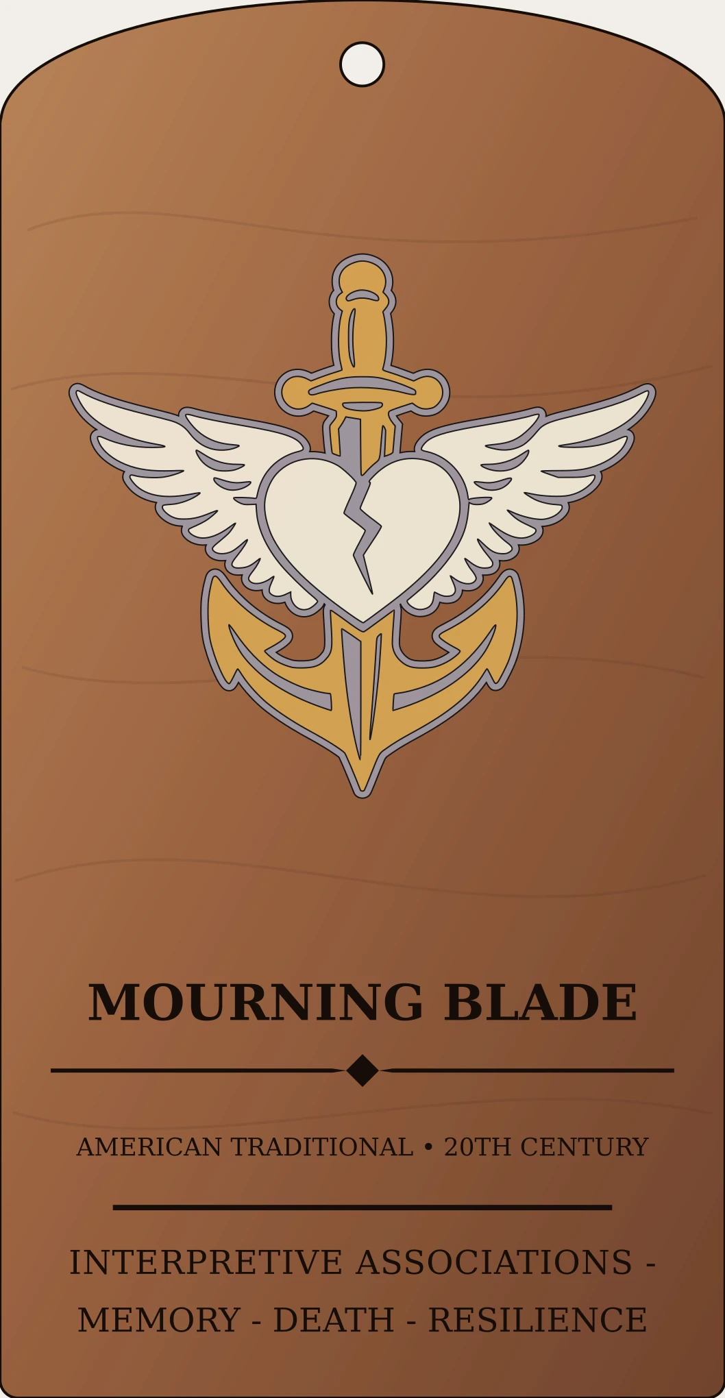 Mourning Blade Sanctum Hex Archive Plaque preview