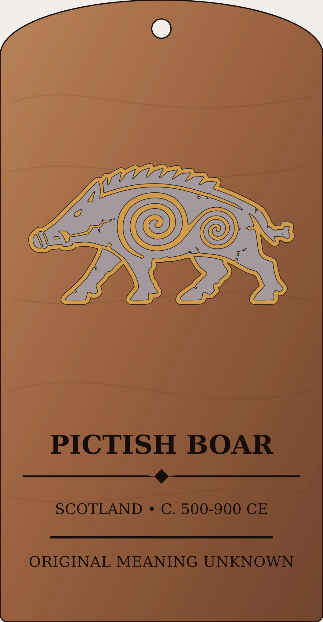 Boar Sanctum Hex Archive Plaque preview