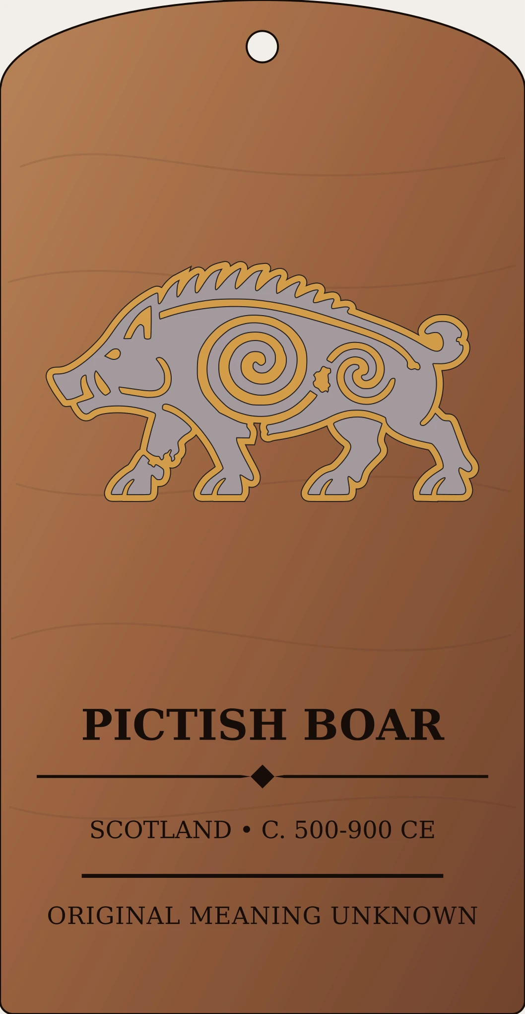 Boar Sanctum Hex Archive Plaque preview