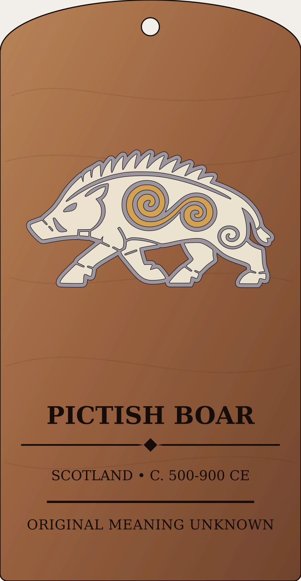 Boar Sanctum Hex Archive Plaque preview