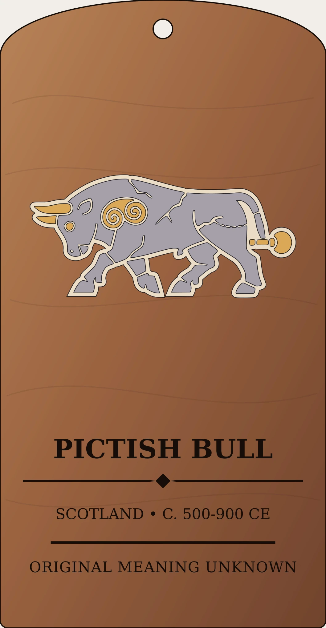 Bull Sanctum Hex Archive Plaque preview