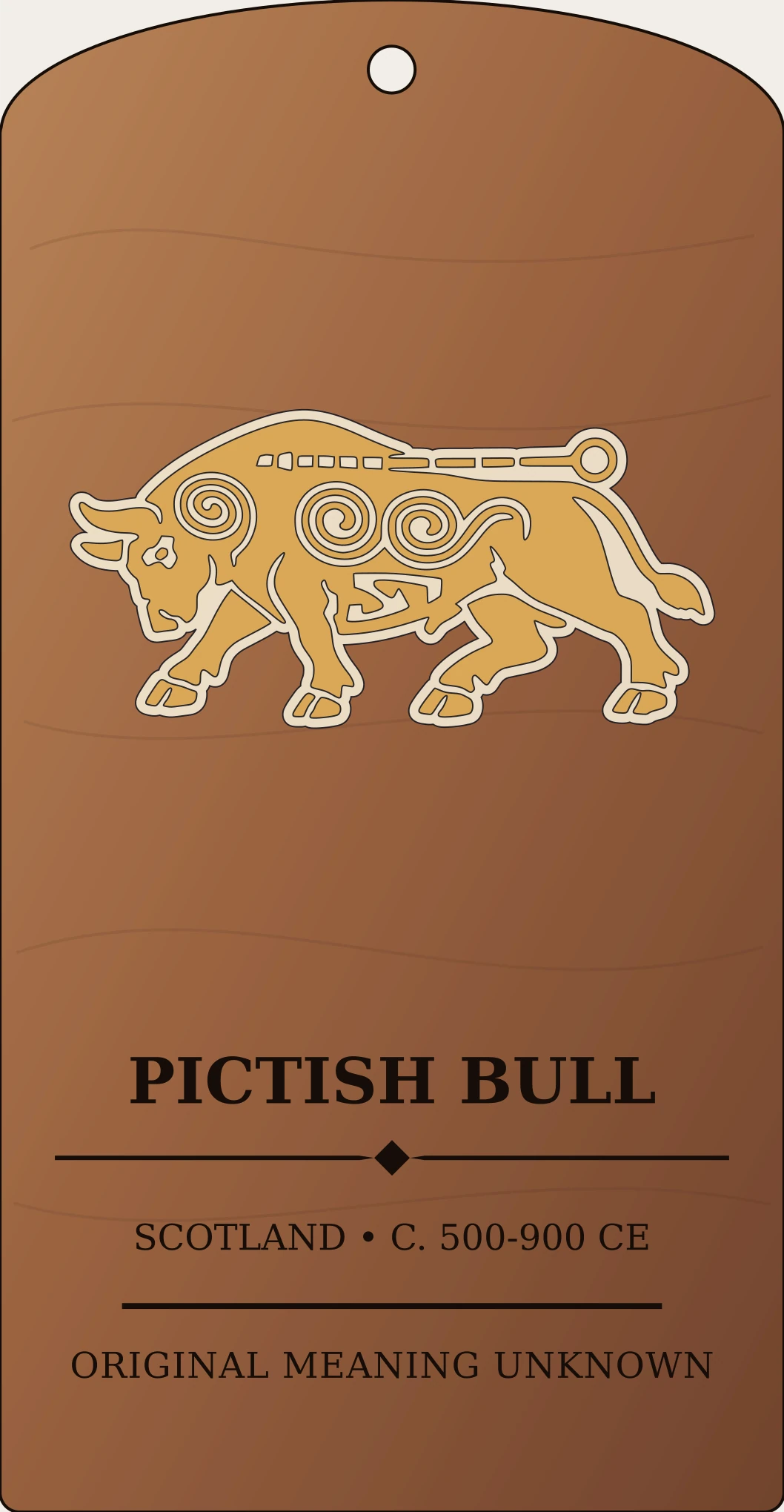 Bull Sanctum Hex Archive Plaque preview