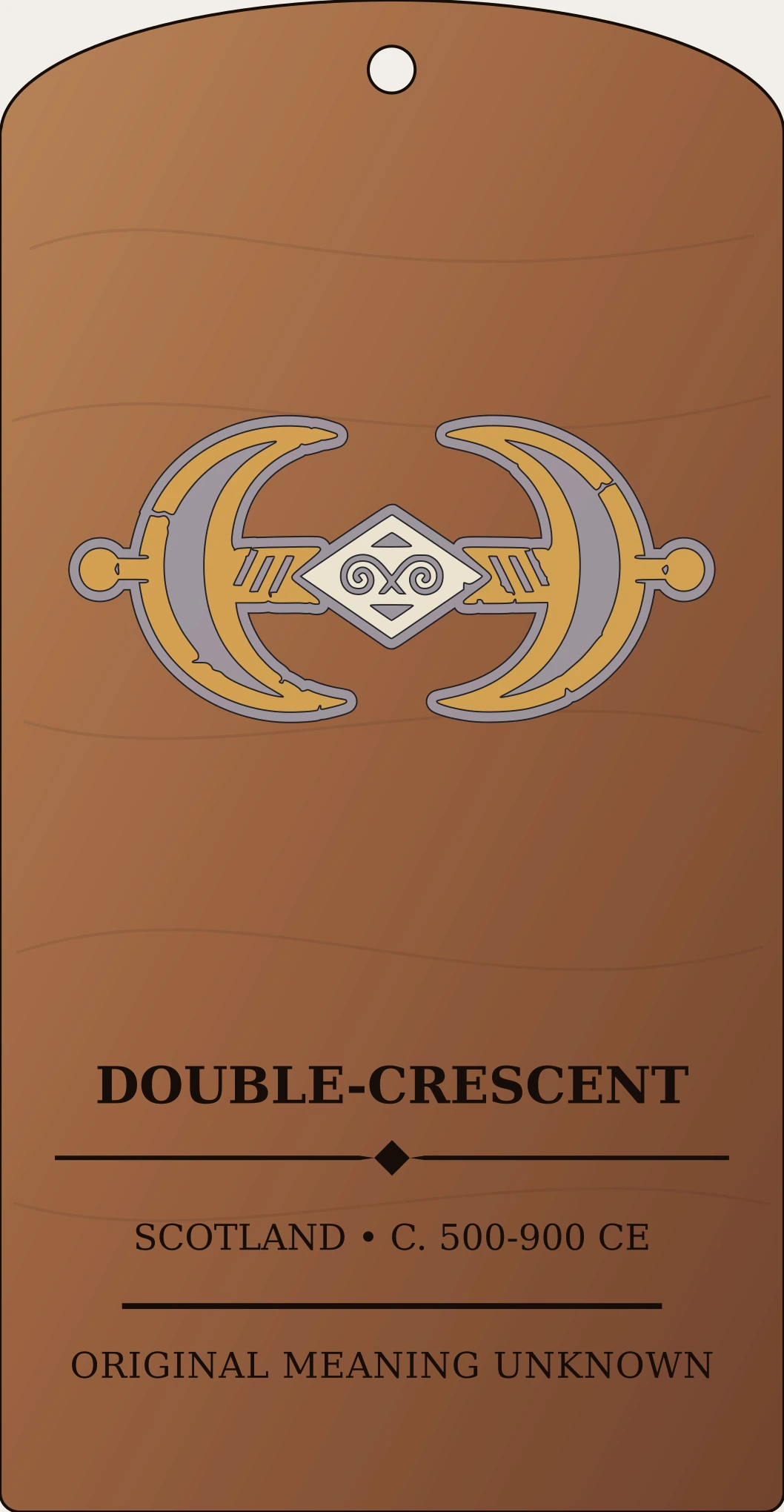 Double-crescent Sign Sanctum Hex Archive Plaque preview