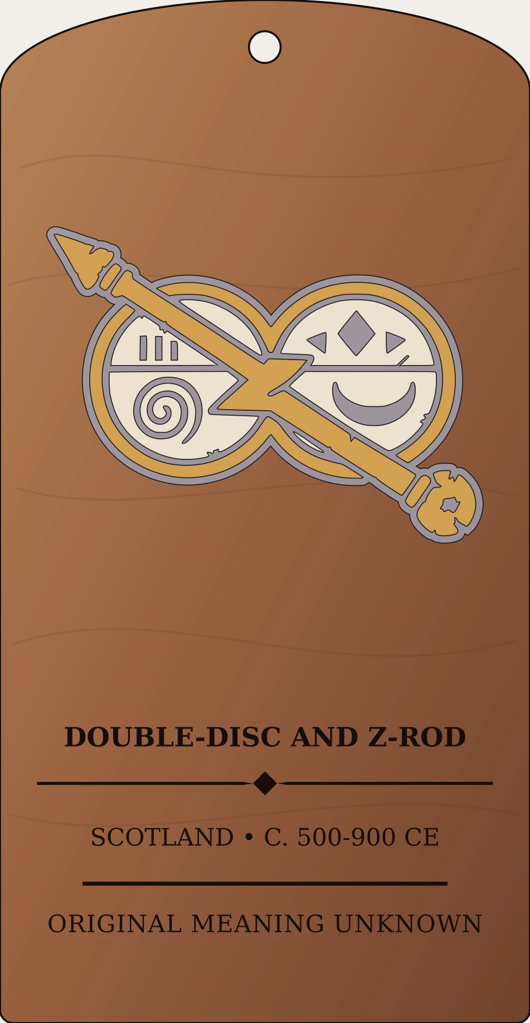 Double-disc and Z-rod Sanctum Hex Archive Plaque preview