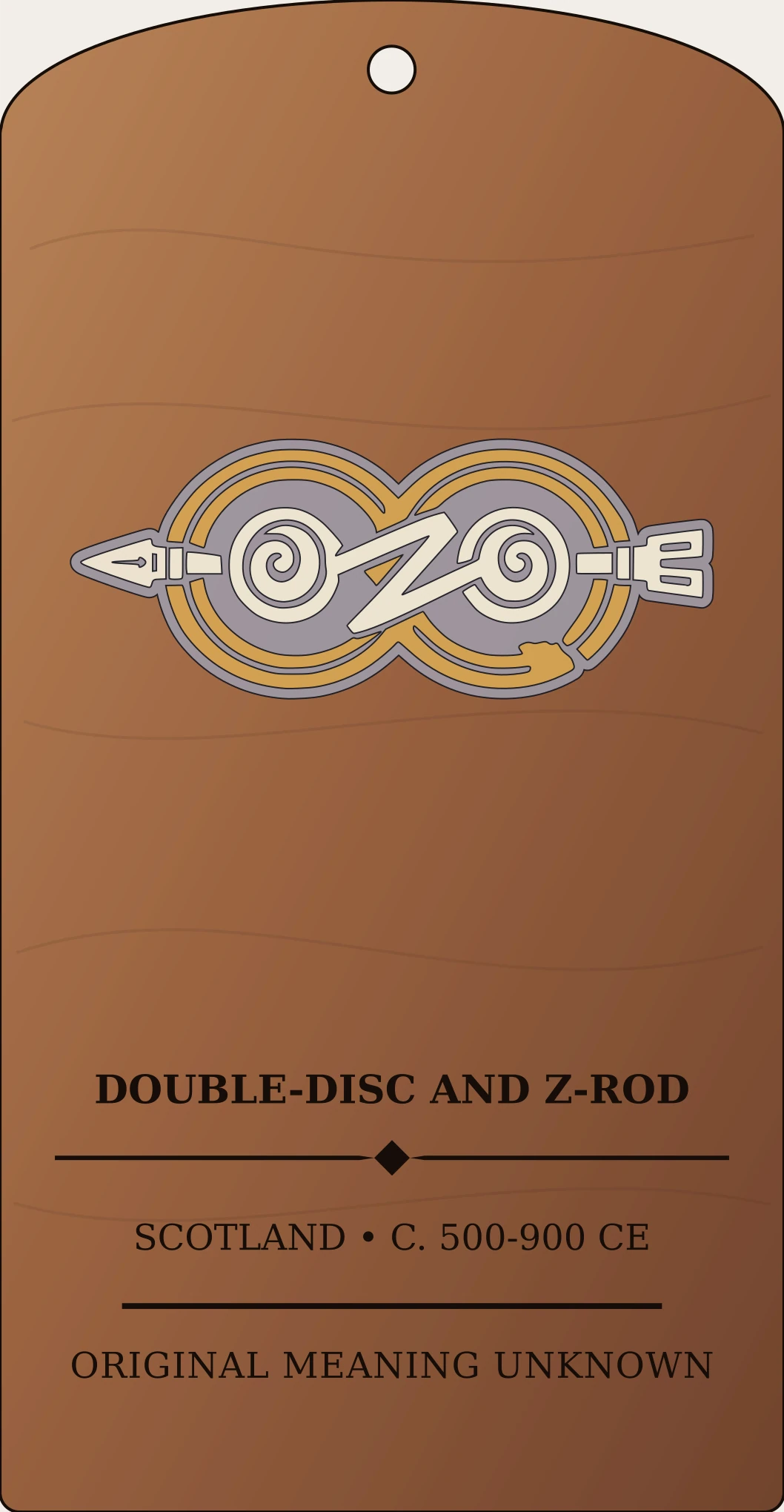 Double-disc and Z-rod Sanctum Hex Archive Plaque preview