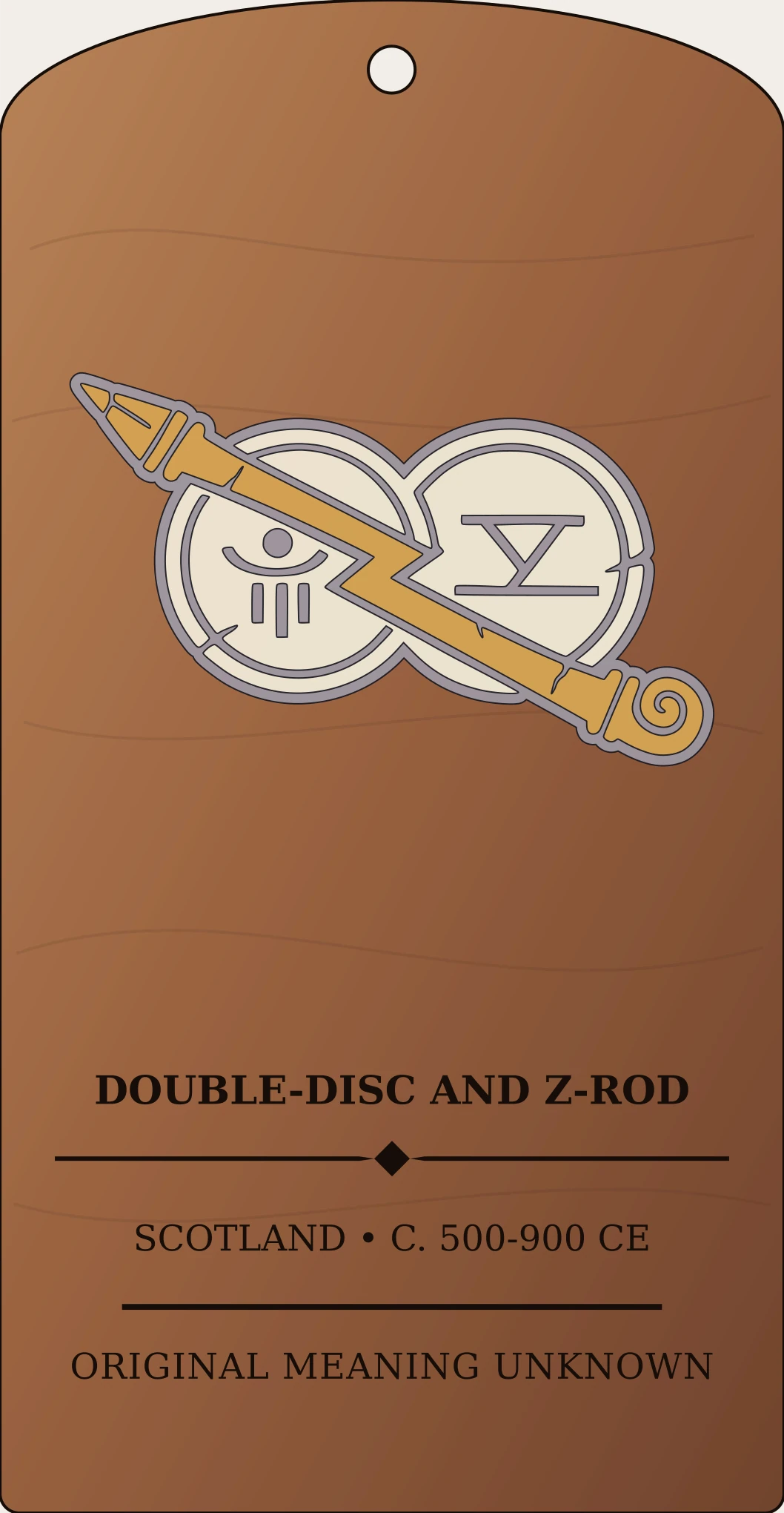 Double-disc and Z-rod Sanctum Hex Archive Plaque preview