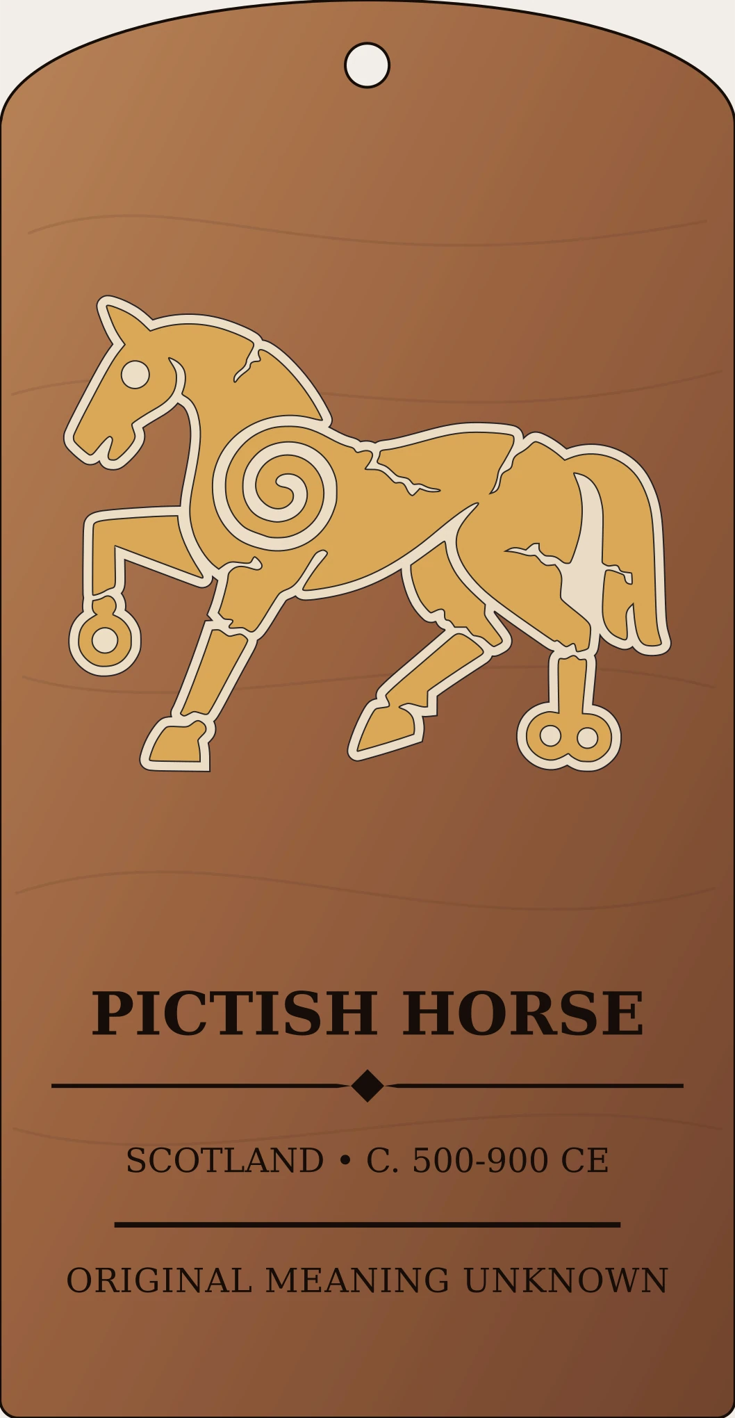 Horse Sanctum Hex Archive Plaque preview