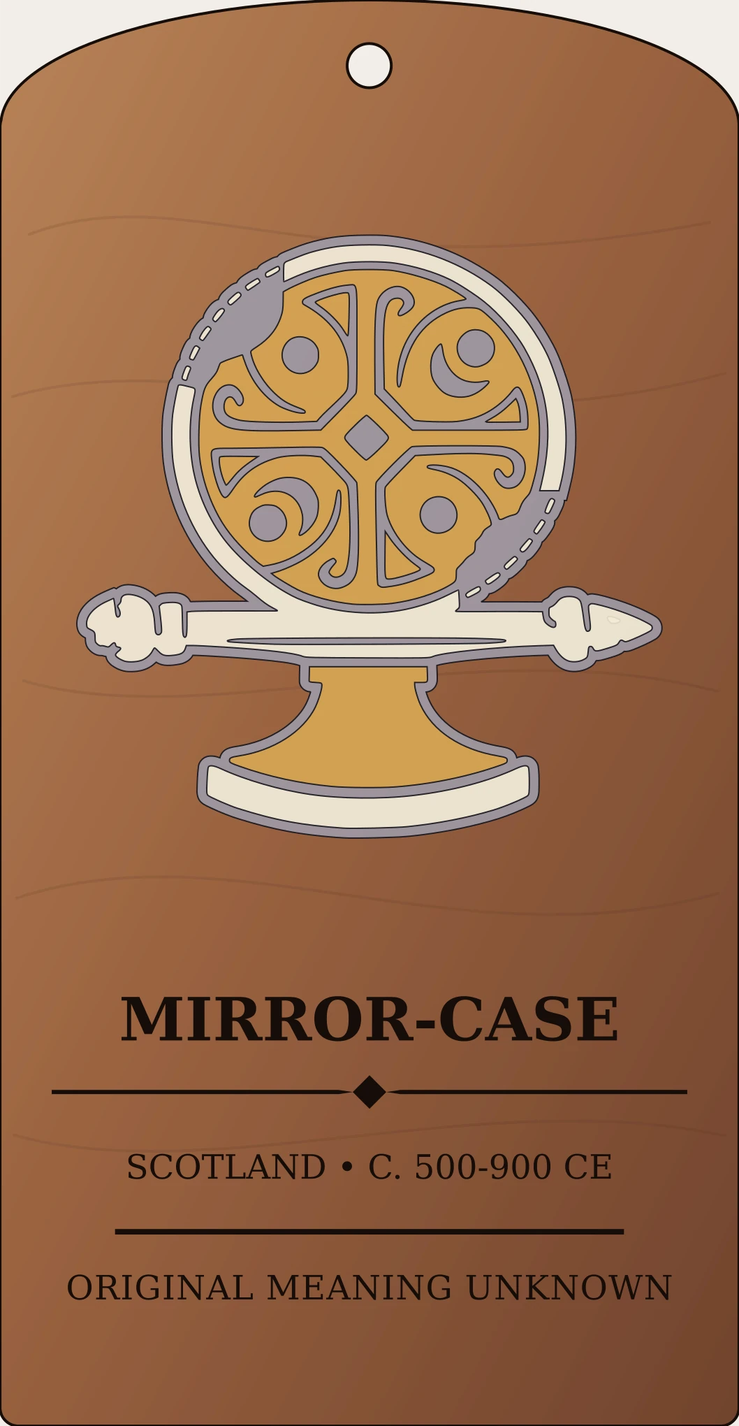 Mirror-case Sign Sanctum Hex Archive Plaque preview