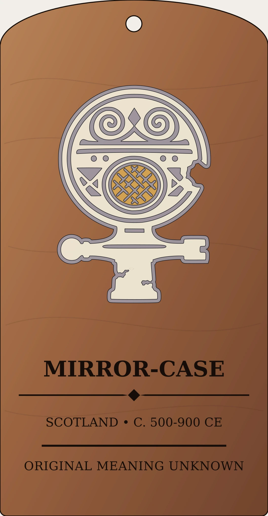 Mirror-case Sign Sanctum Hex Archive Plaque preview
